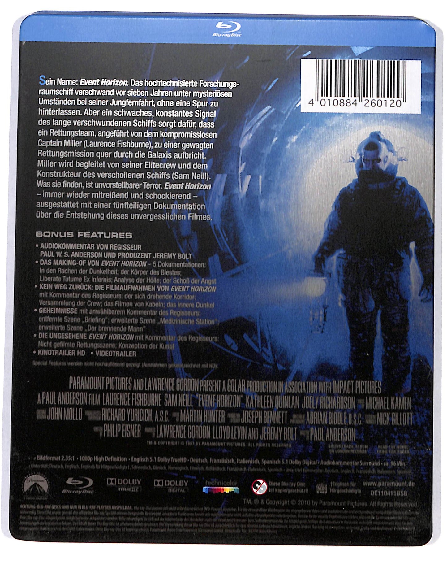 EBOND Event Horizon Special Collector's EditionSTEELBOOK BLURAY DB664104
