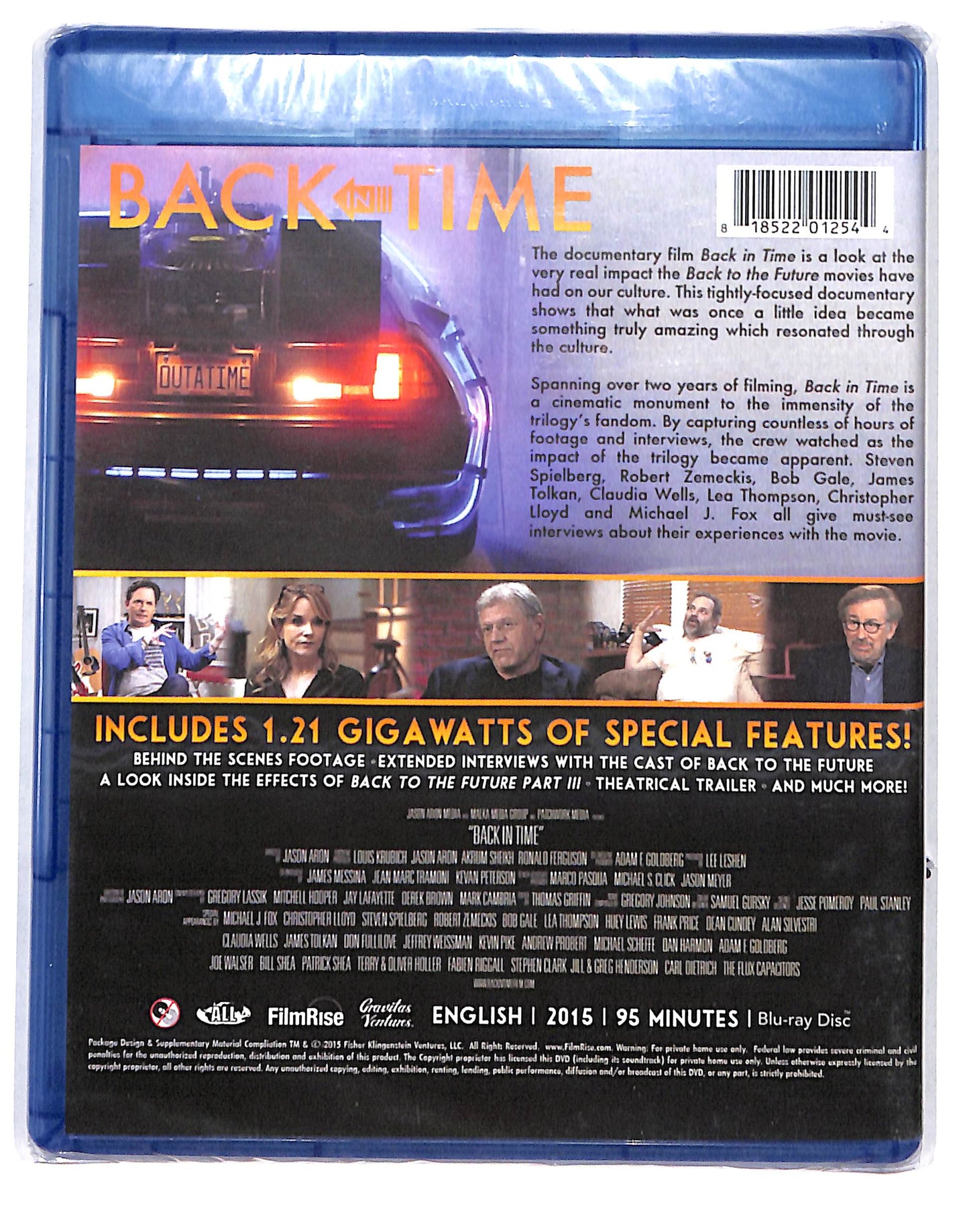EBOND Back in Time Versione UK BLURAY DB664112