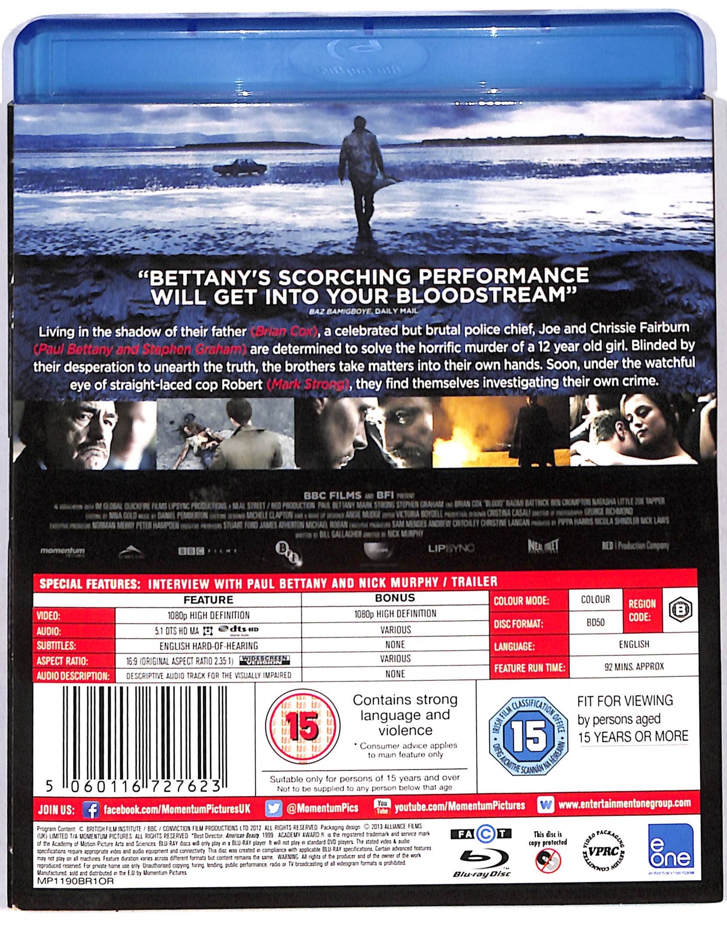 EBOND Blood Edizione: Regno Unito BLURAY DB664144