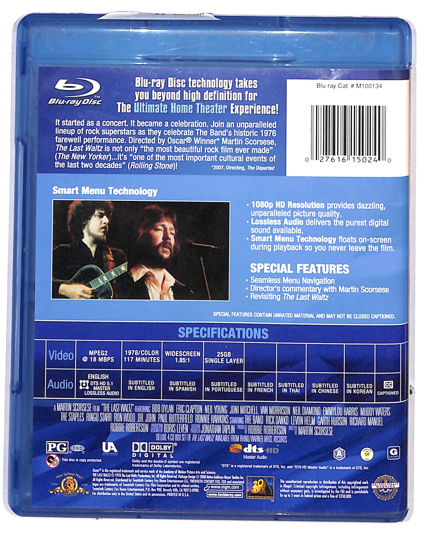 EBOND Last Waltz Edizione: Stati Uniti BLURAY DB664168