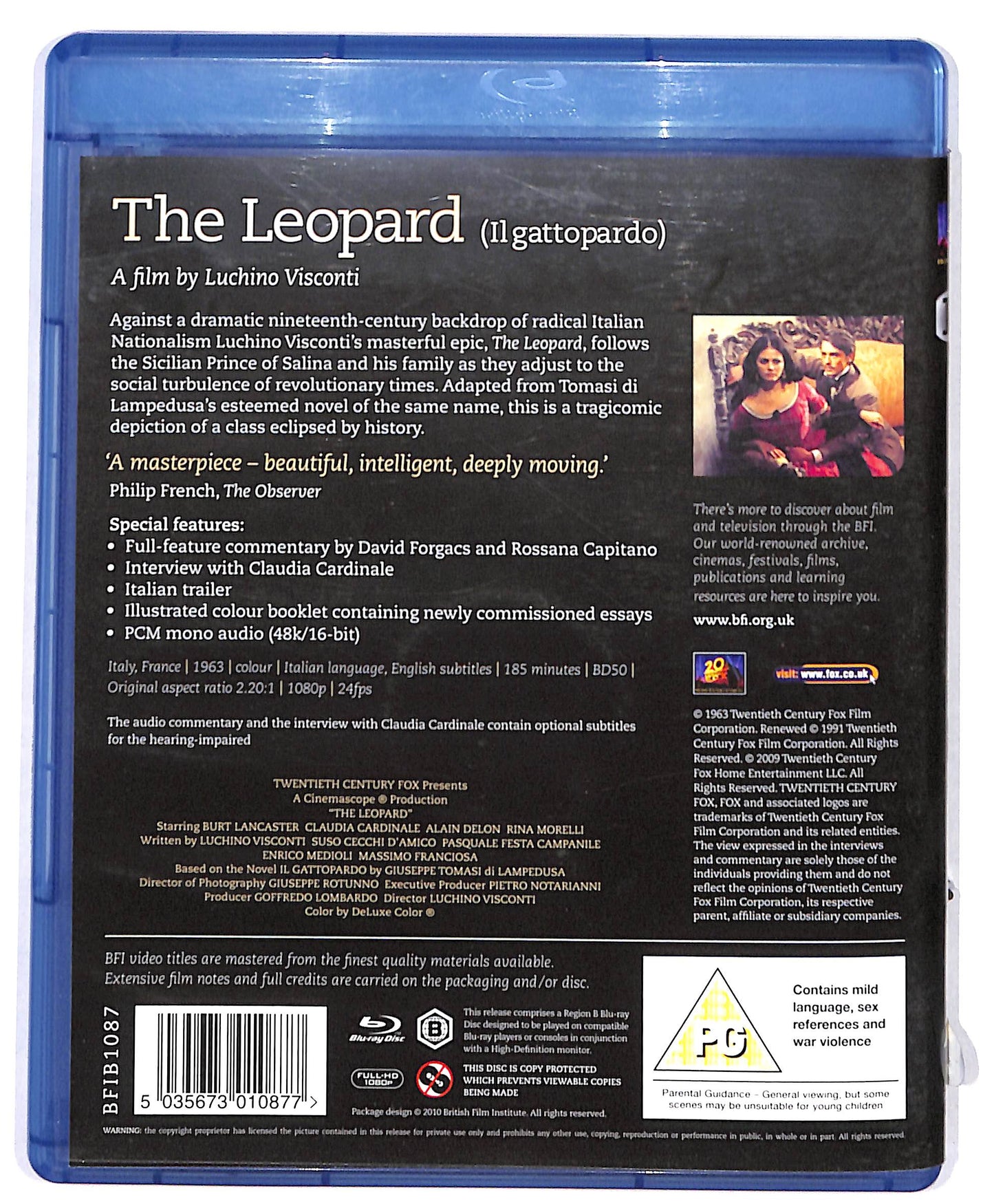 EBOND The Leopard 1963 Edizione: Regno Unito BLURAY DB664605
