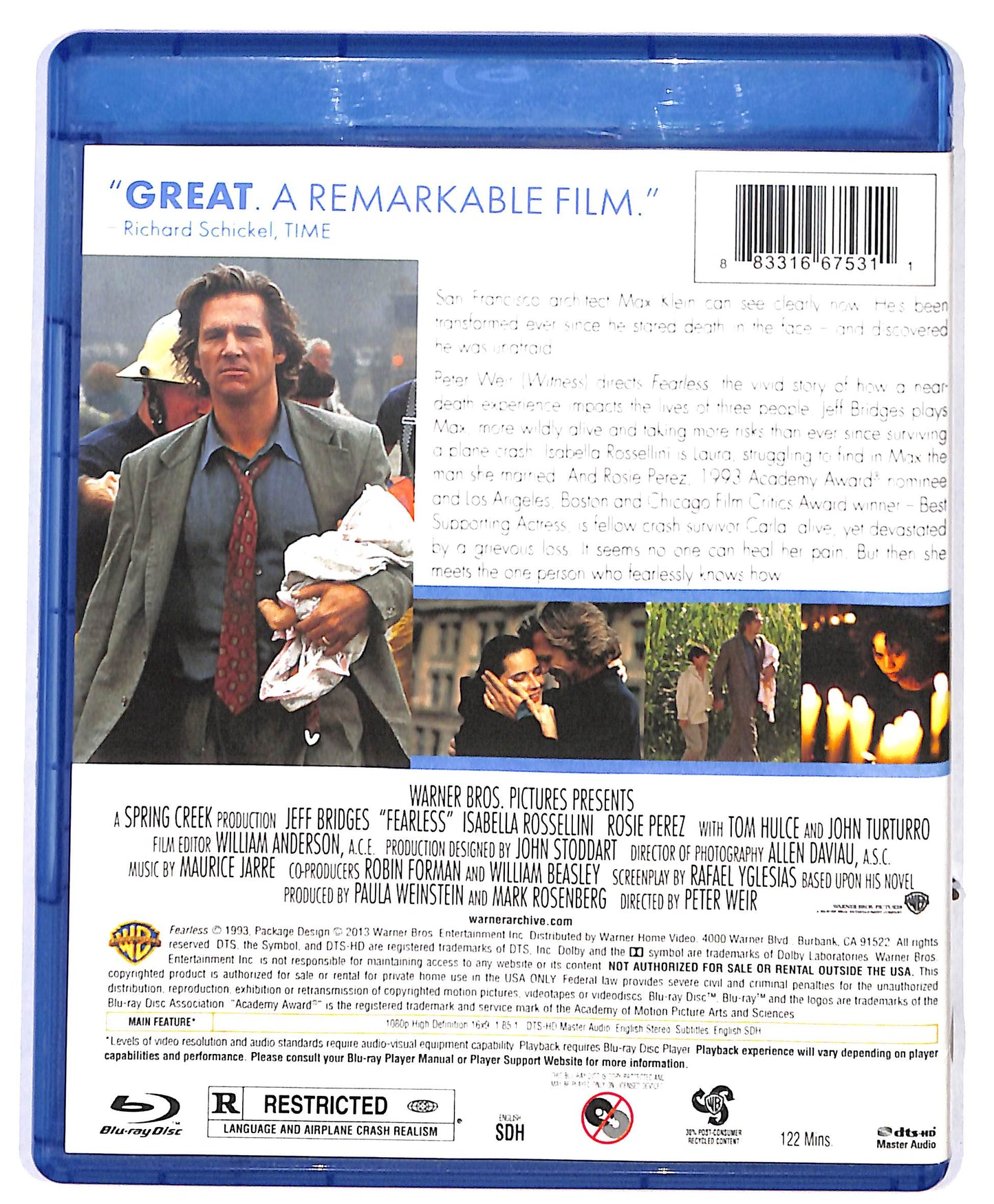 EBOND Fearless BLURAY DB664608