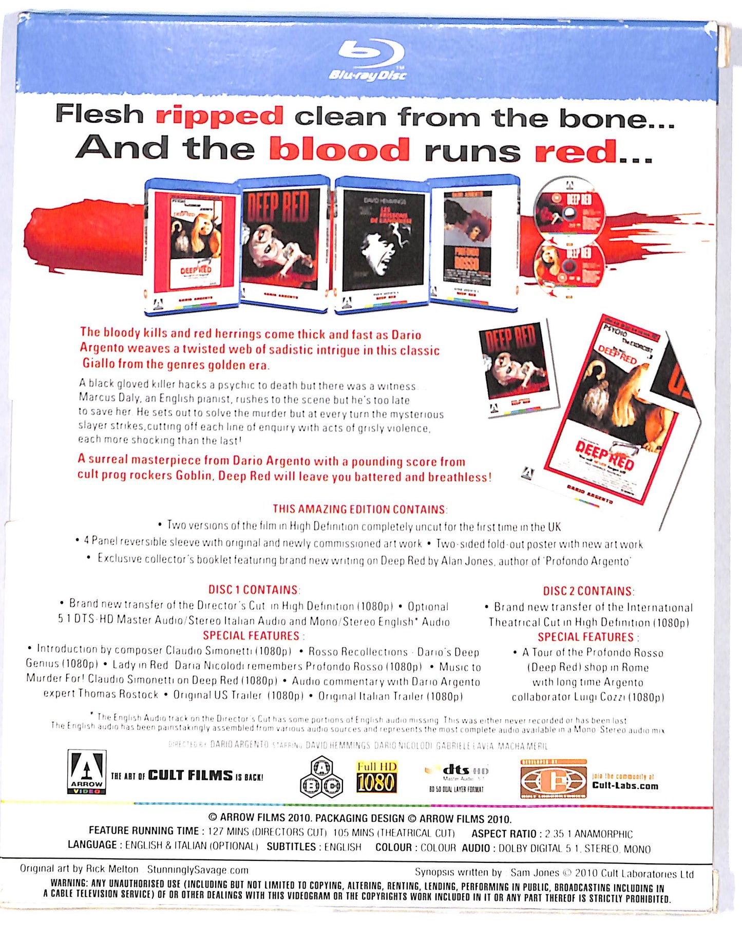 EBOND Deep Red - Dario Argento BLURAY DB664610