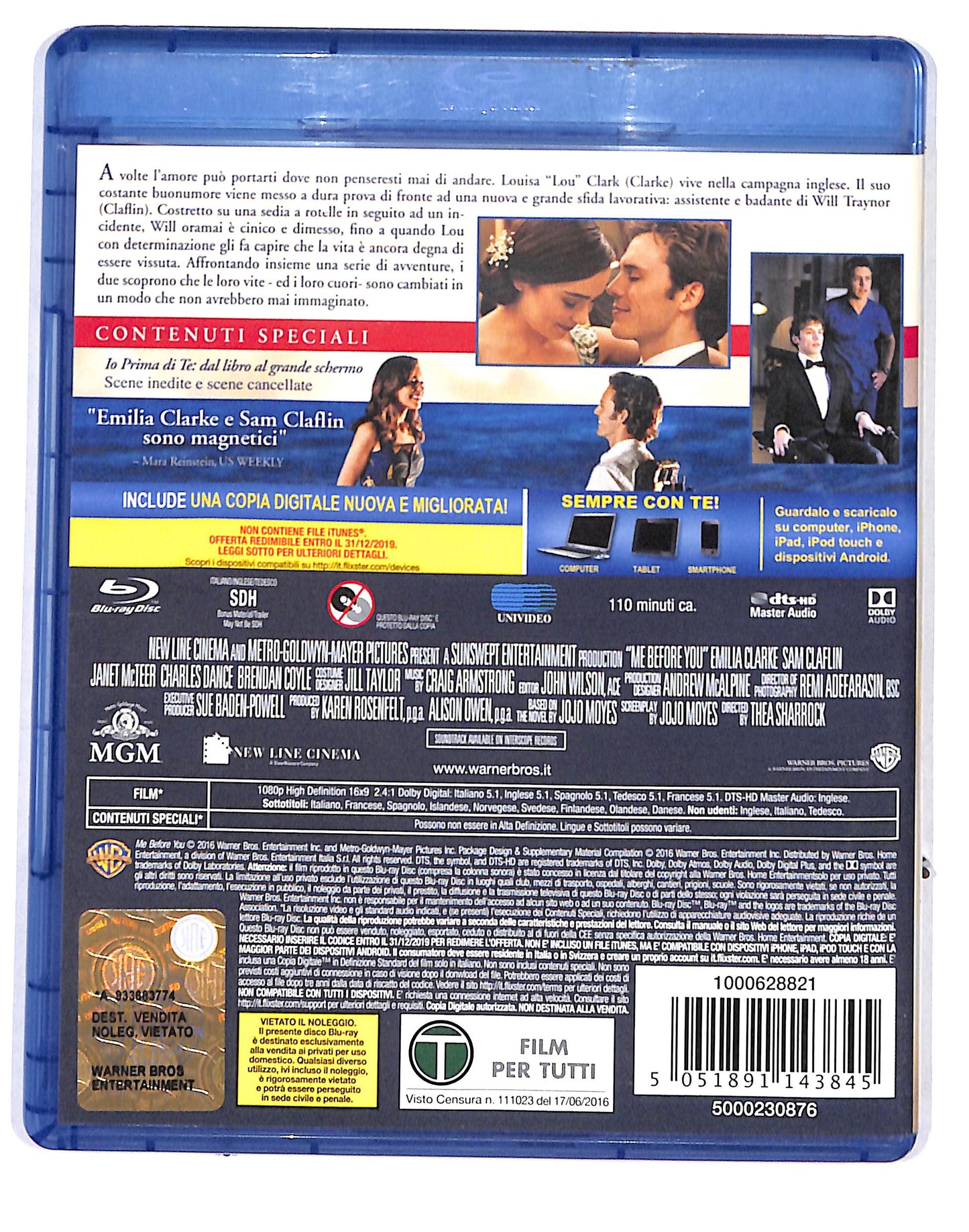 EBOND Io Prima di Te BLURAY DB664615