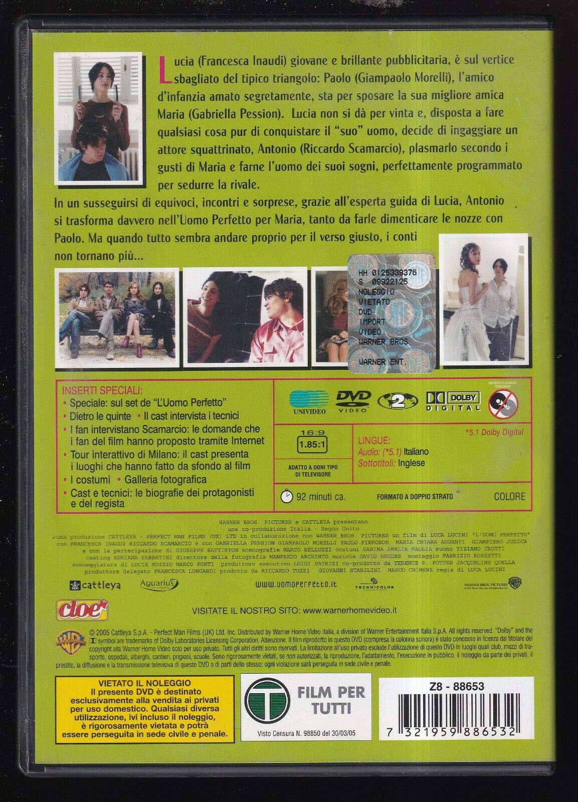 EBOND L'uomo Perfetto DVD DB664931