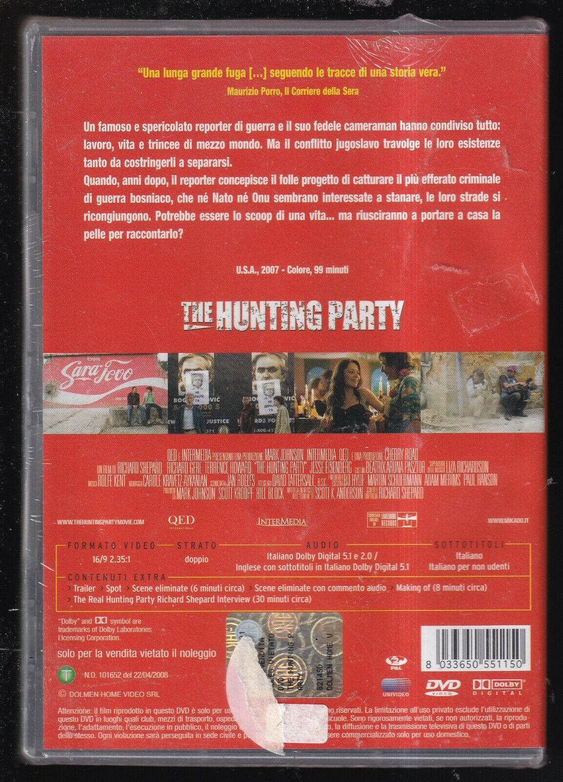 EBOND The Hunting Party DVD DB664941