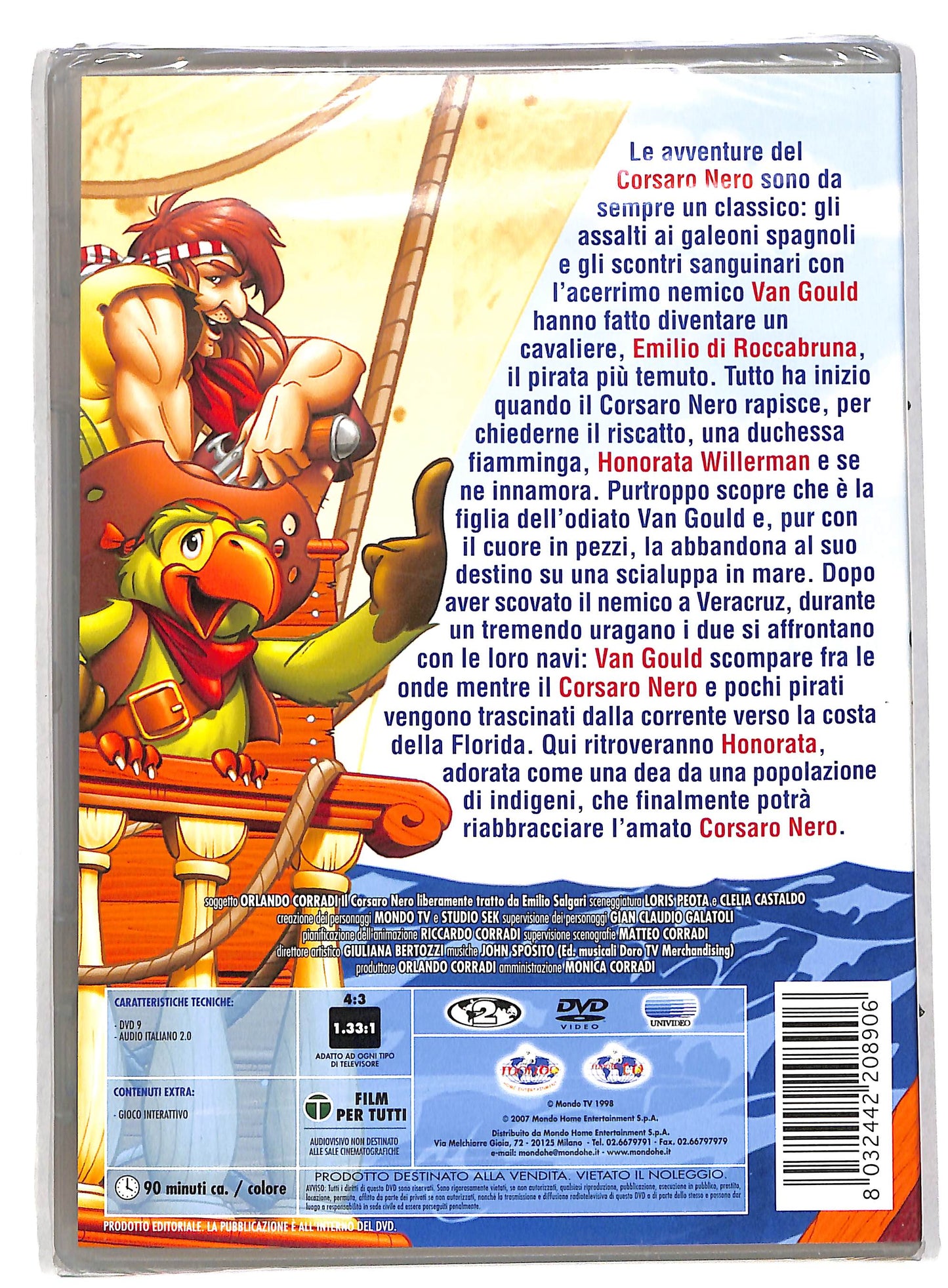 EBOND Il Corsaro Nero DVD DB664950