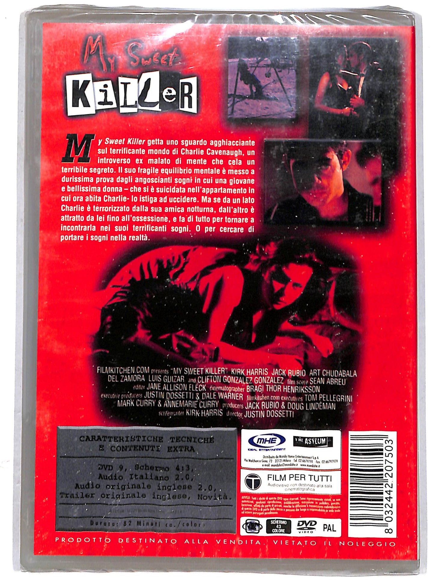 EBOND my sweet killer DVD DB665417