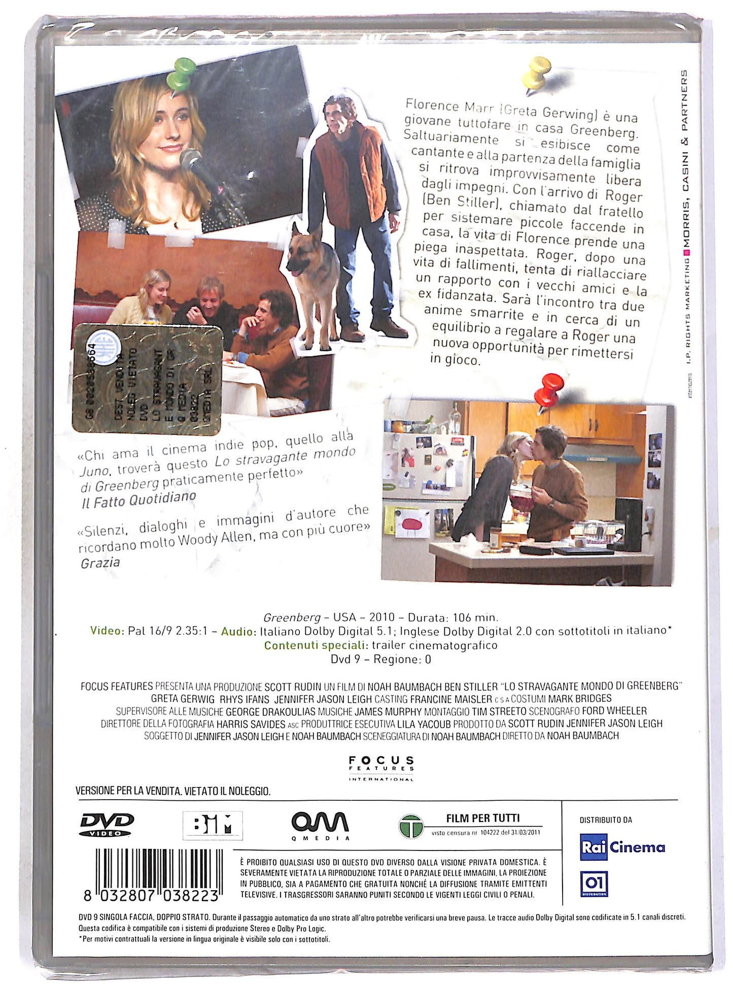 EBOND Lo stravagante mondo di Greenberg DVD DB665452