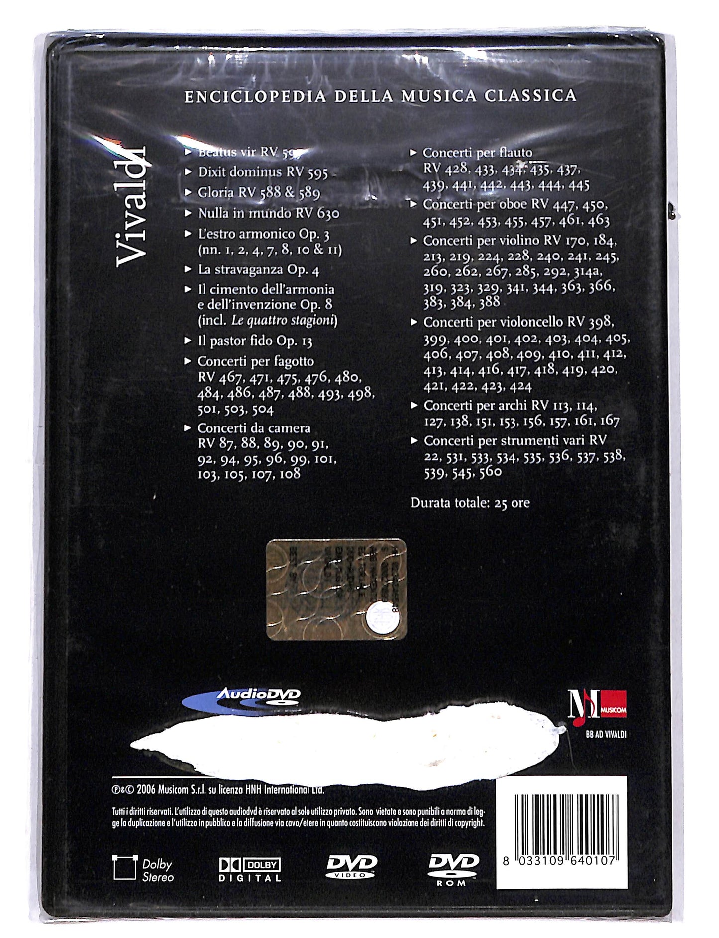 EBOND Enciclopedia della musica classica - Vivaldi 1678-1741 DVD DB666108