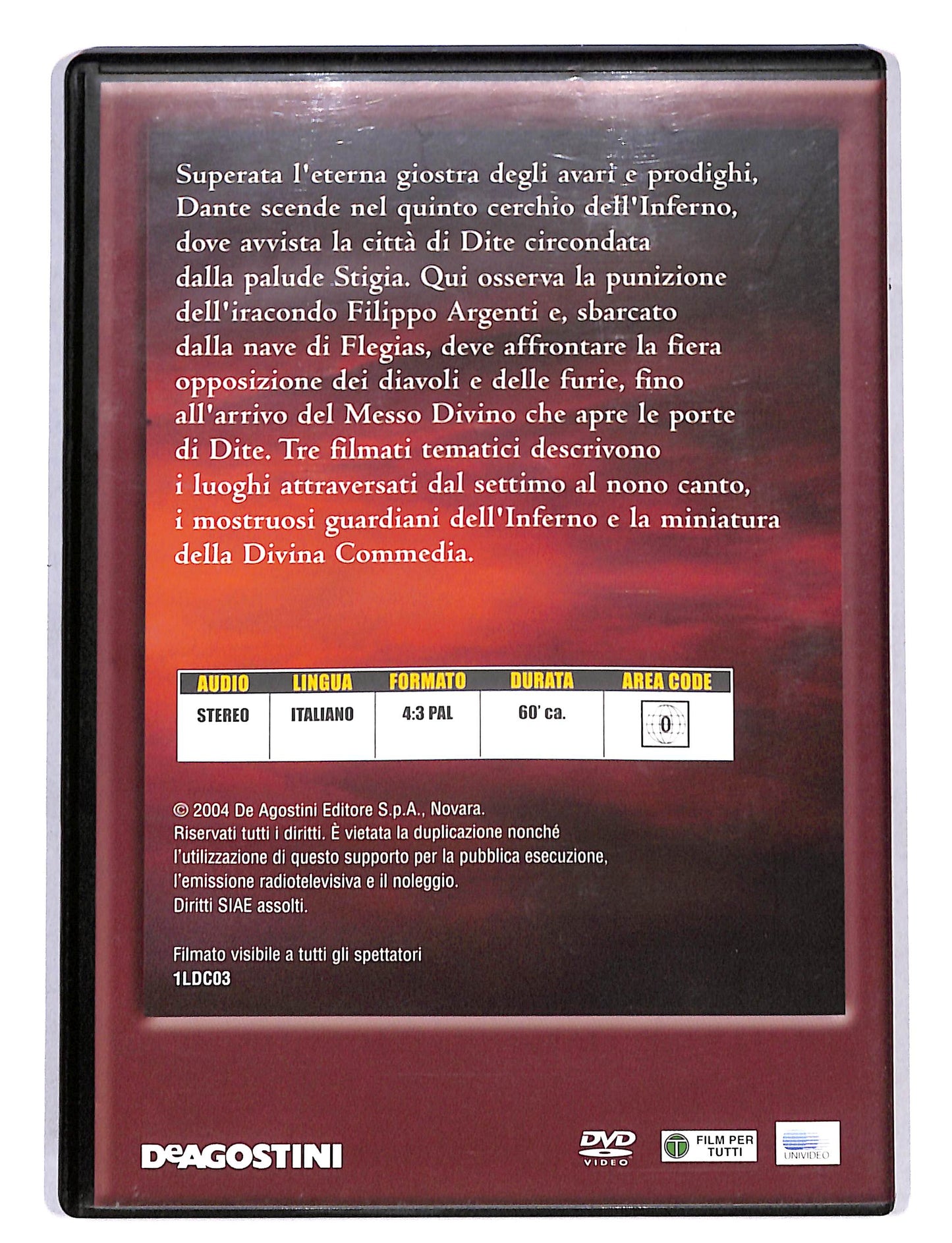 EBOND La divina commedia vol 3 Inferno canti VII- IX DVD DB666116