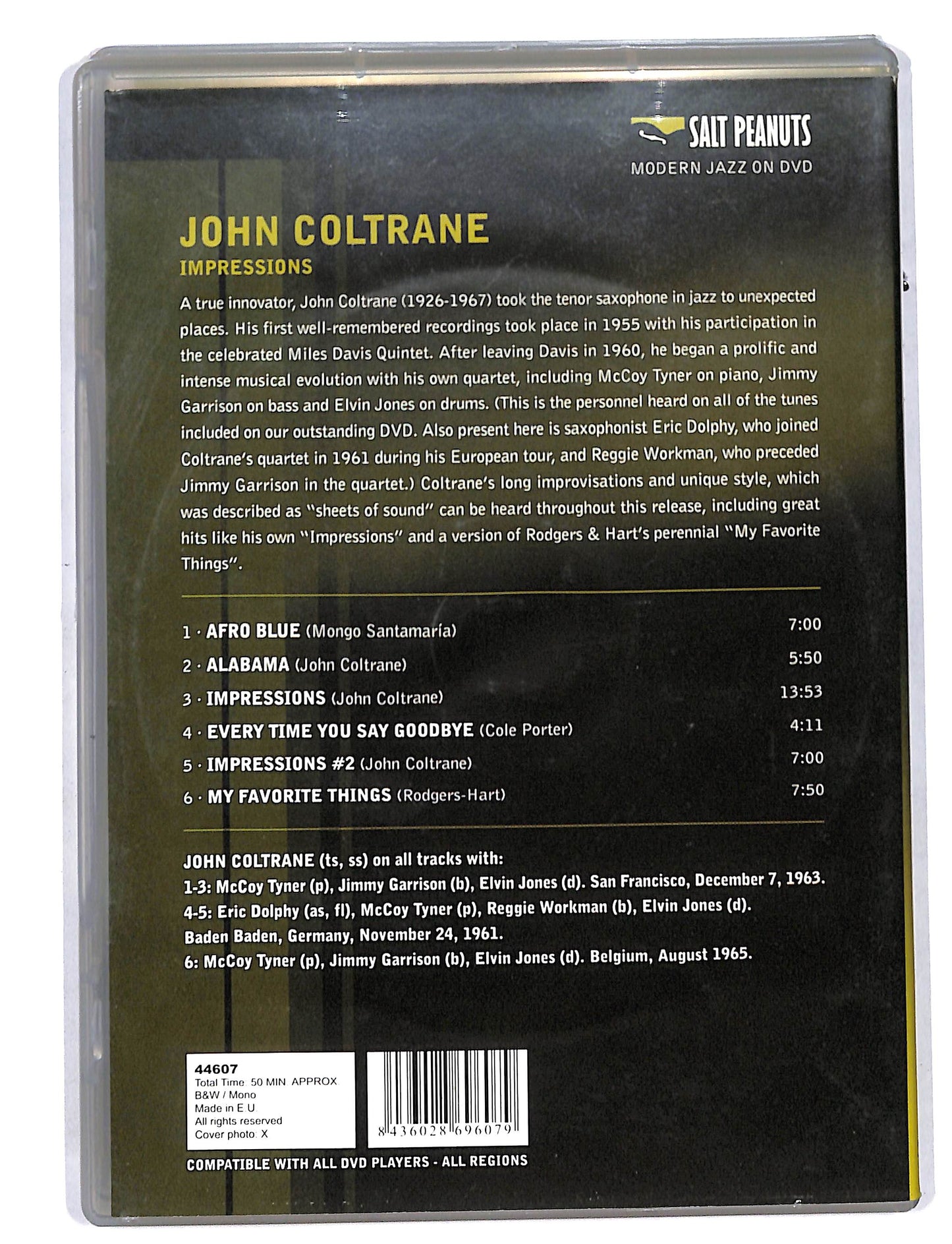 EBOND John Coltrane Impressions DVD DB666151