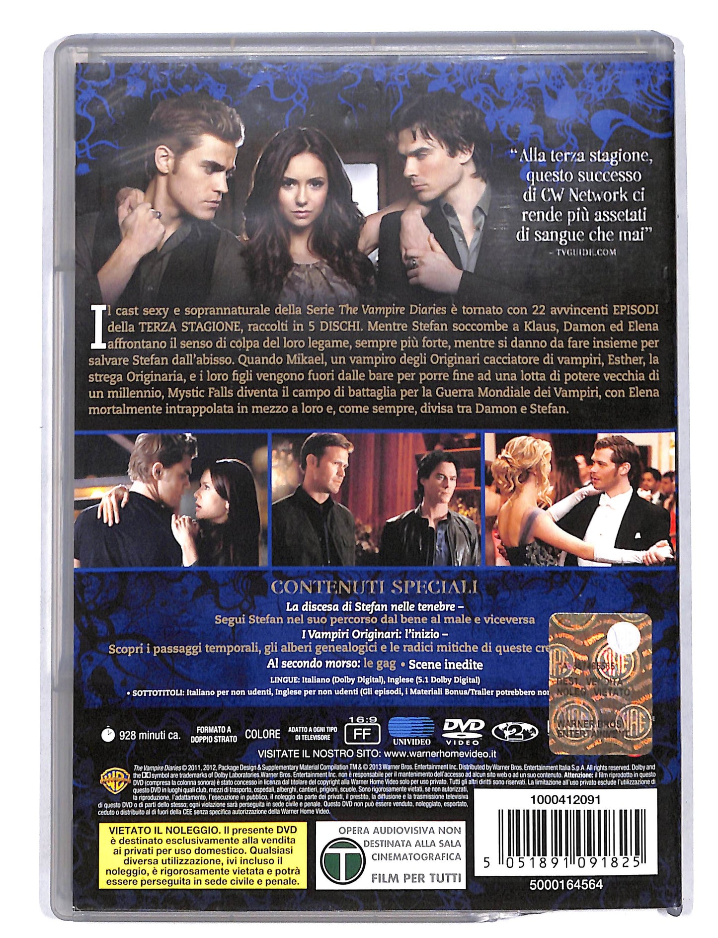 EBOND The Vampire Diaries Stagione 3 DVD DB666156