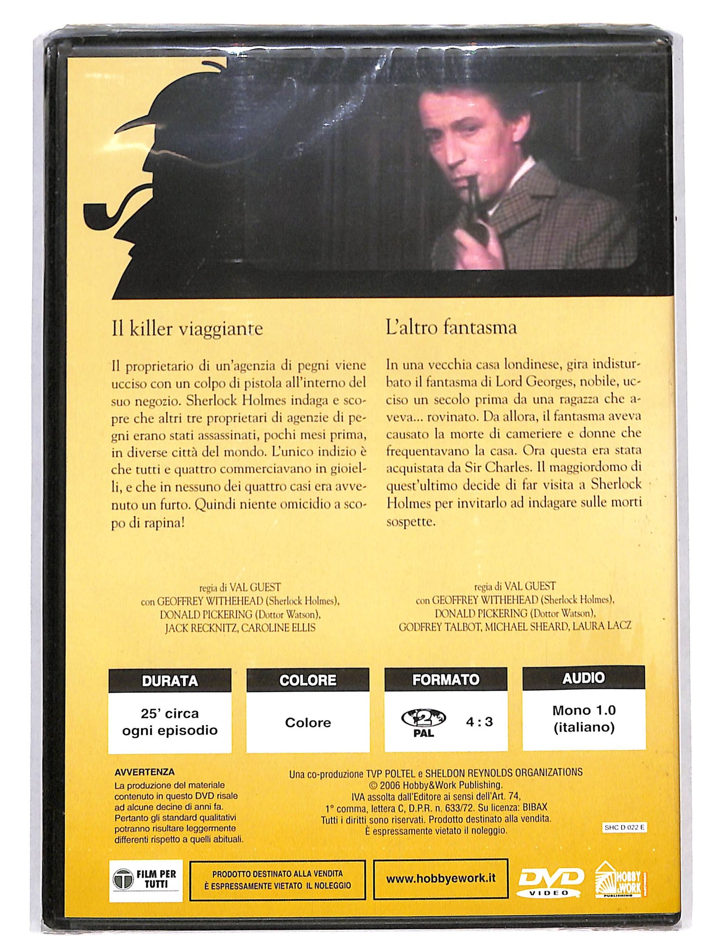EBOND Sherlock Holmes il killer viaggiante l'altro fantasma DVD DB666624