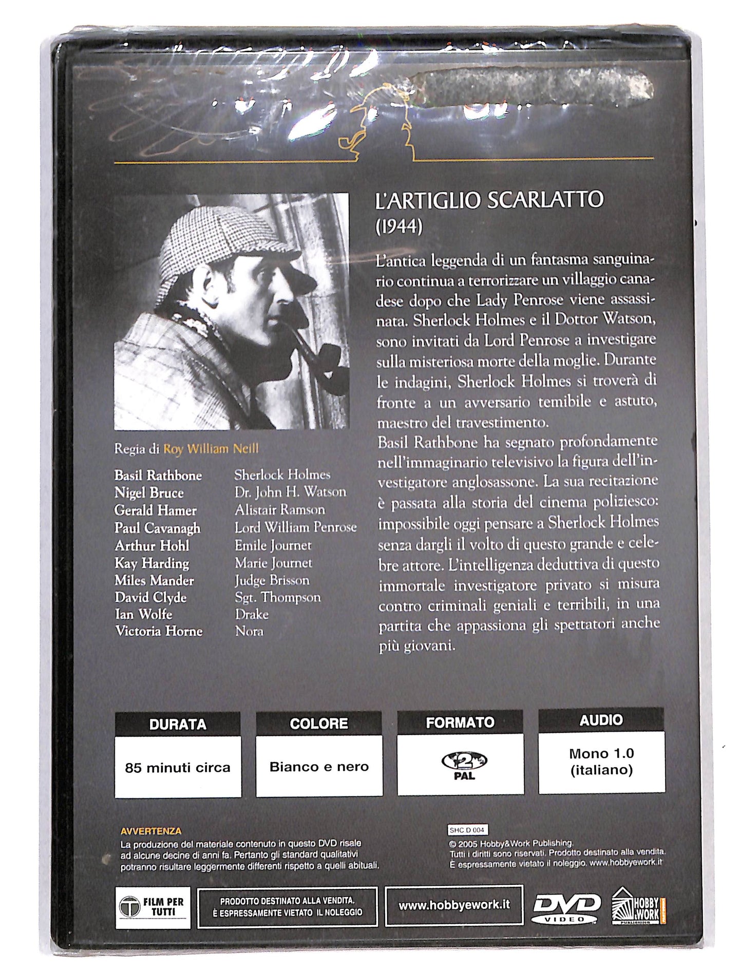 EBOND Sherlock Holmes L'artiglio scarlatto EDITORIALE DVD DB666636