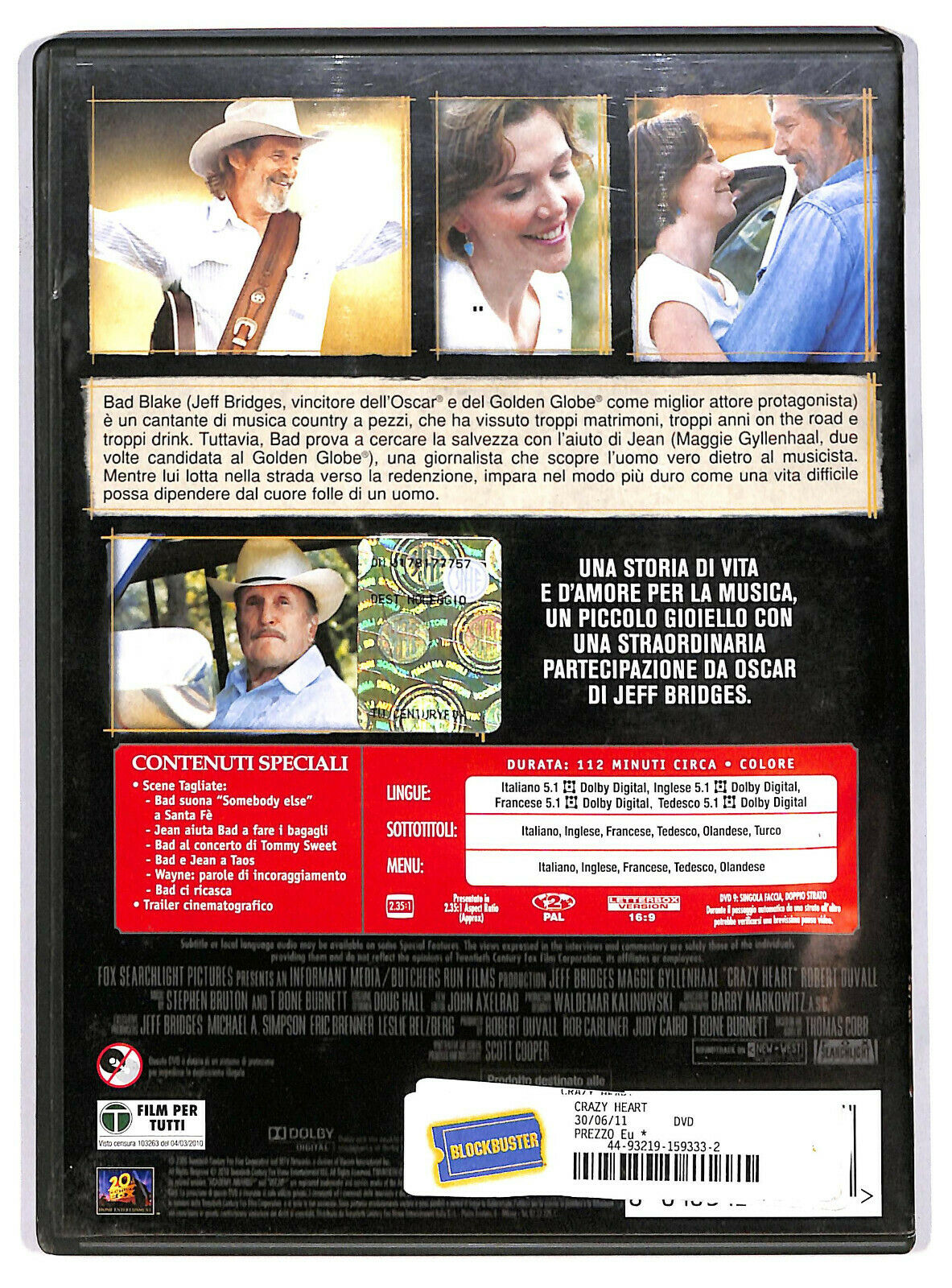 EBOND Crazy Heart  Ex Noleggio DVD DB666718