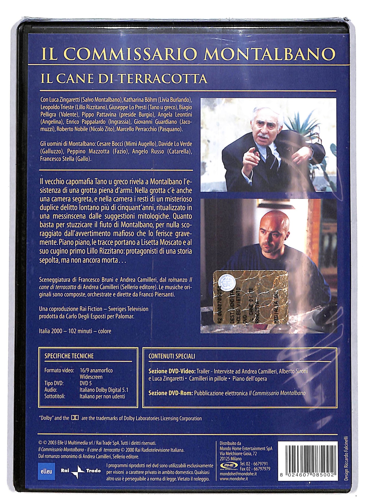 EBOND Il Commissario Montalbano il cane di terracotta DVD DB666762