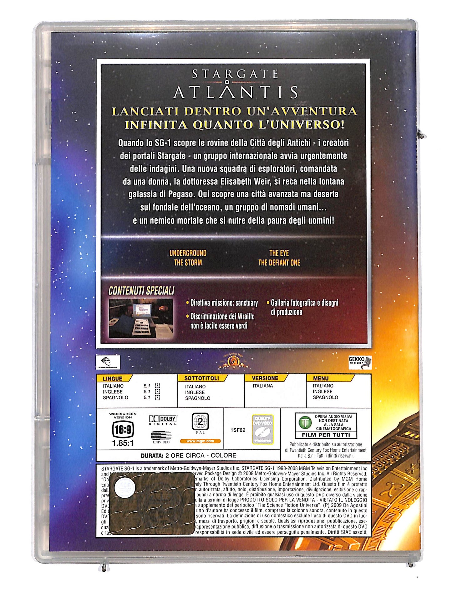 EBOND Stargate dvd Odissey Atlantis file 9-12 EDITORIALE DVD DB667123