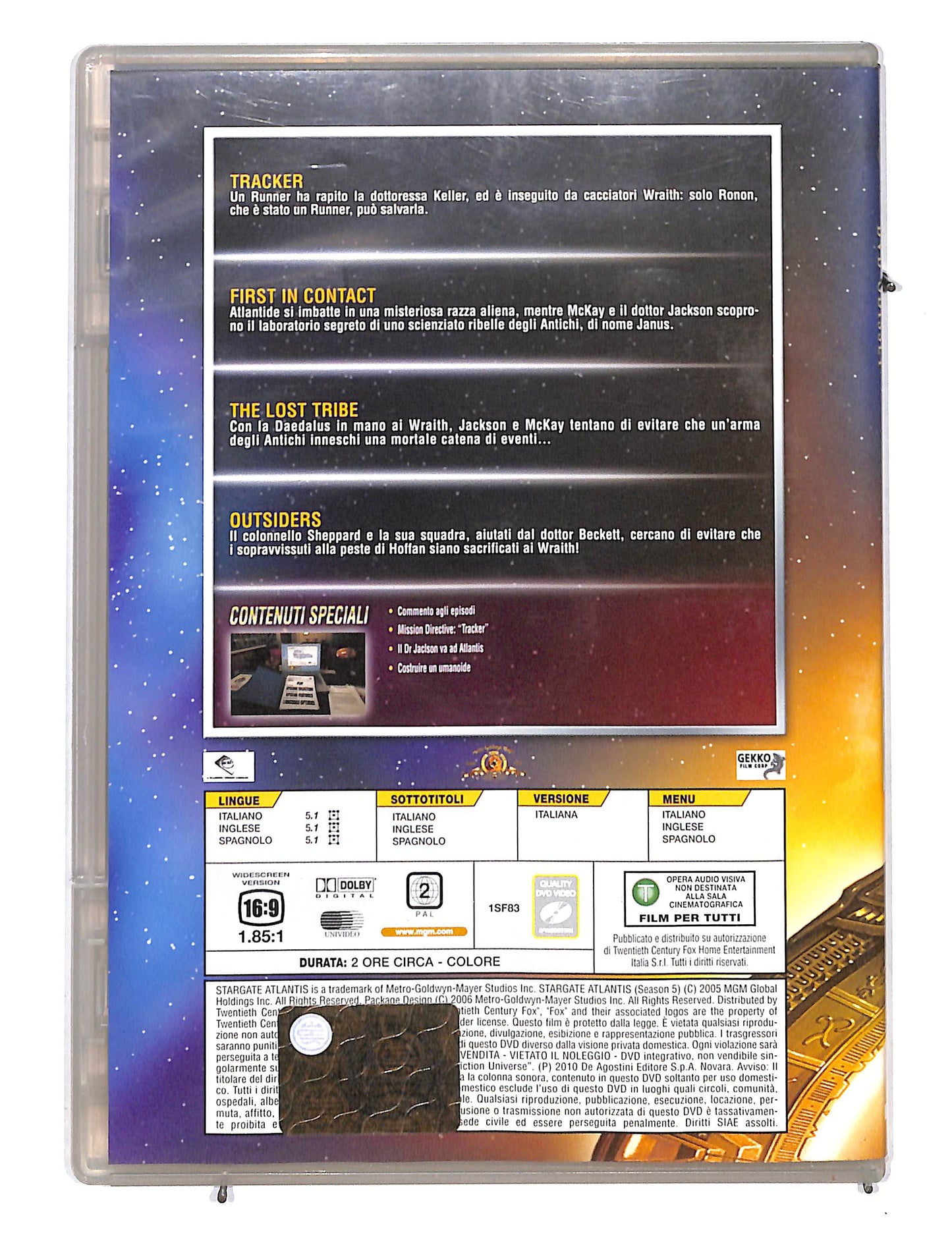 EBOND Stargate dvd Odissey Atlantis file 89-92 EDITORIALE DVD DB667129