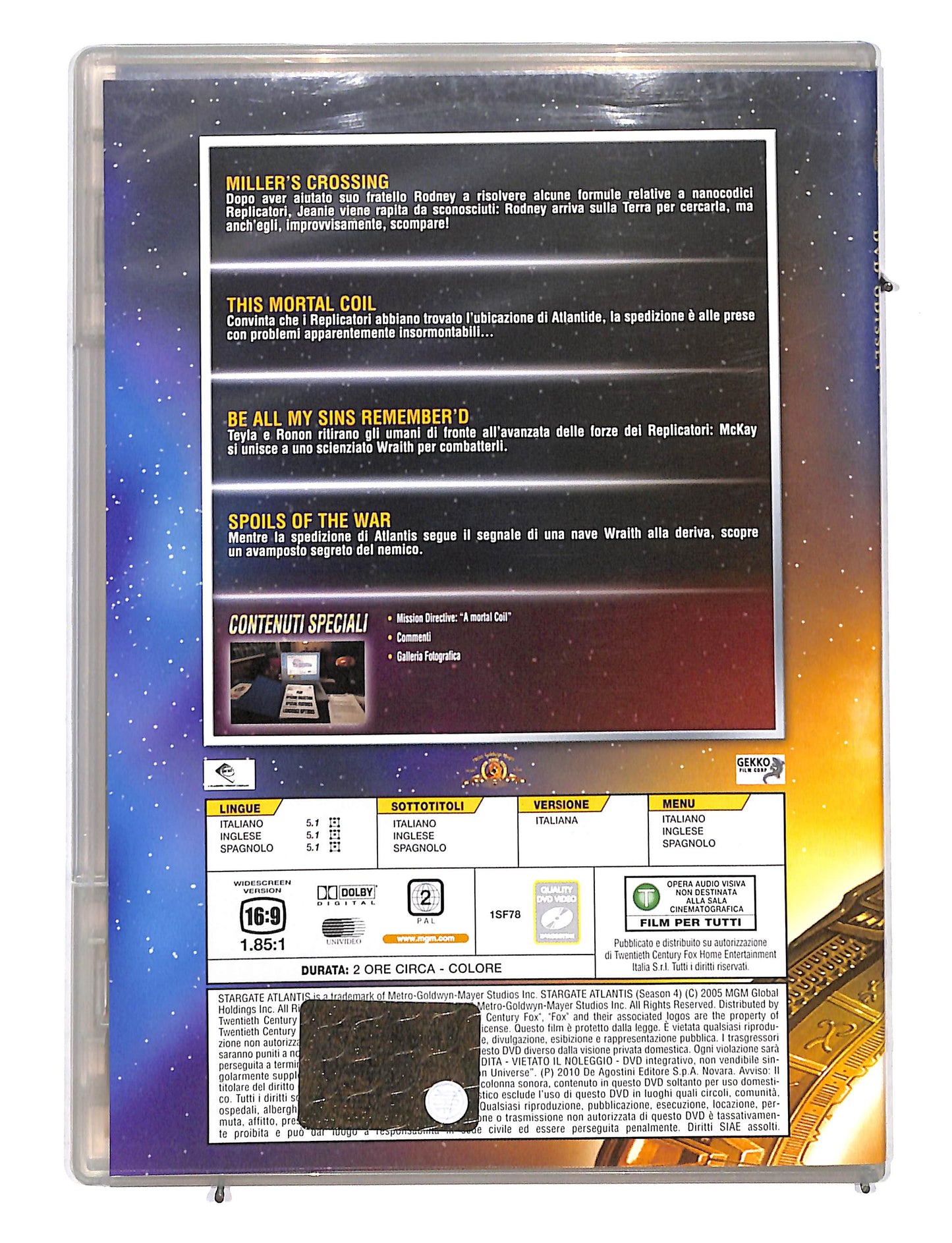 EBOND Stargate dvd Odissey Atlantis file 69-72 EDITORIALE DVD DB667134