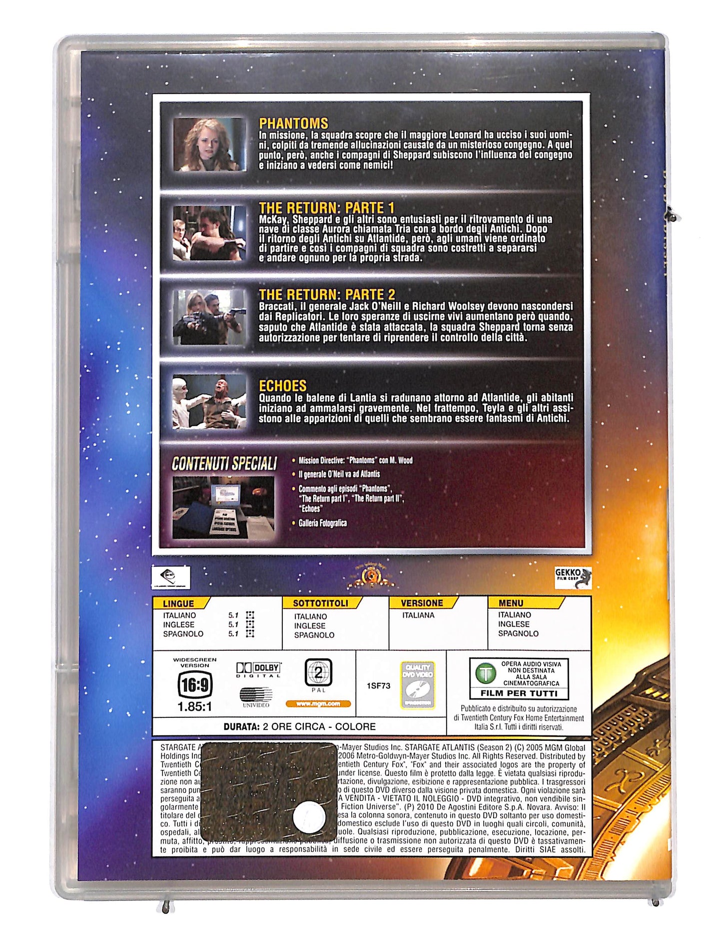 EBOND Stargate dvd Odissey Atlantis vol.49-52 EDITORIALE DVD DB667139