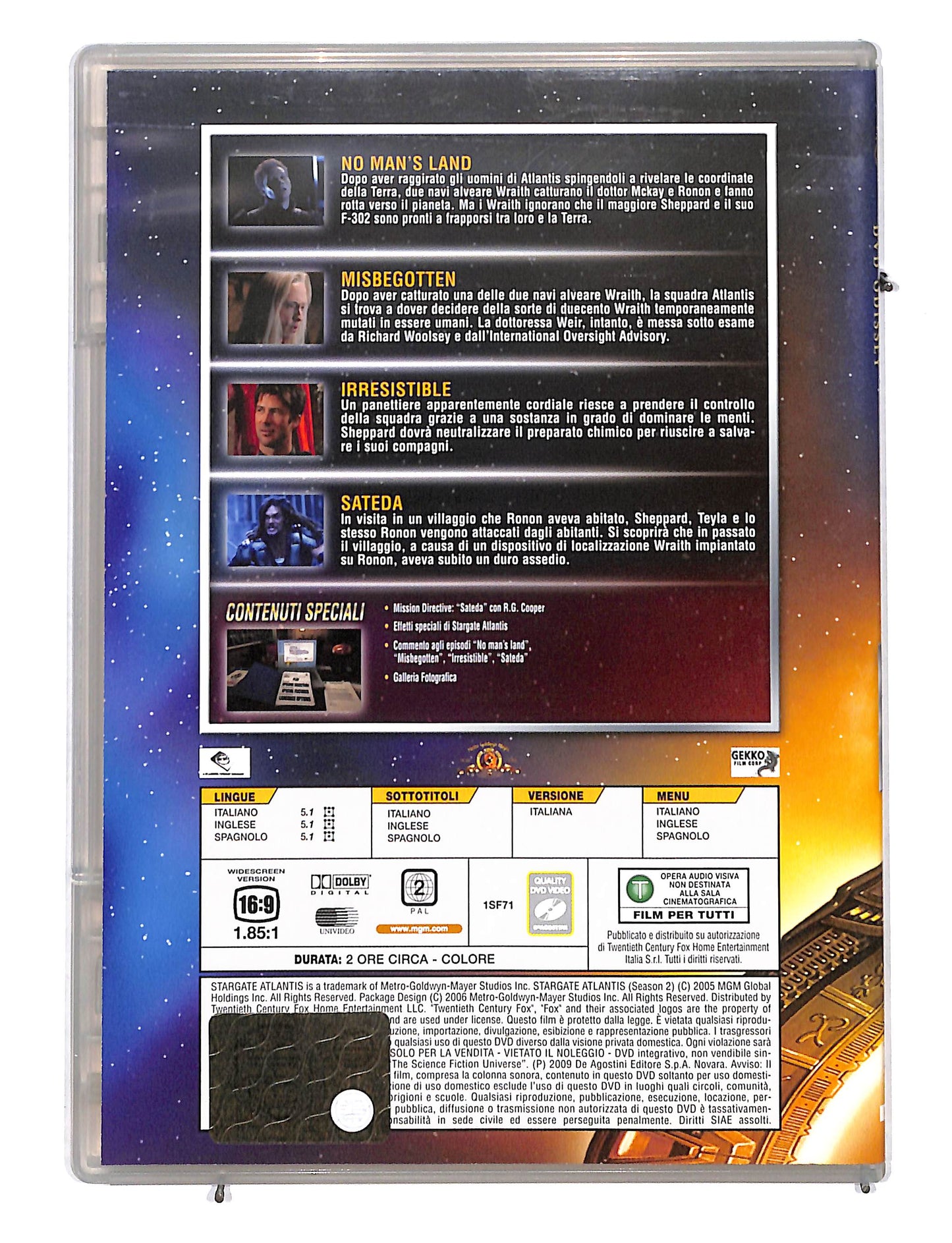 EBOND Stargate dvd Odissey Atlantis file 41- 44 EDITORIALE DVD DB667141