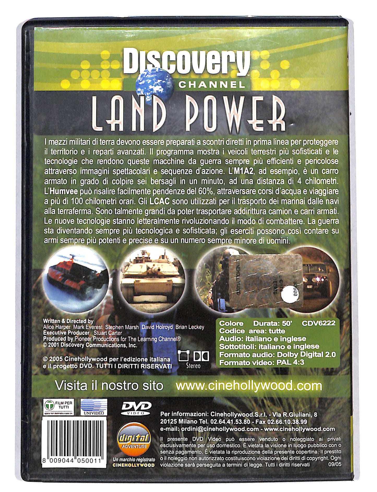EBOND Land Power EDITORIALE DVD DB667148