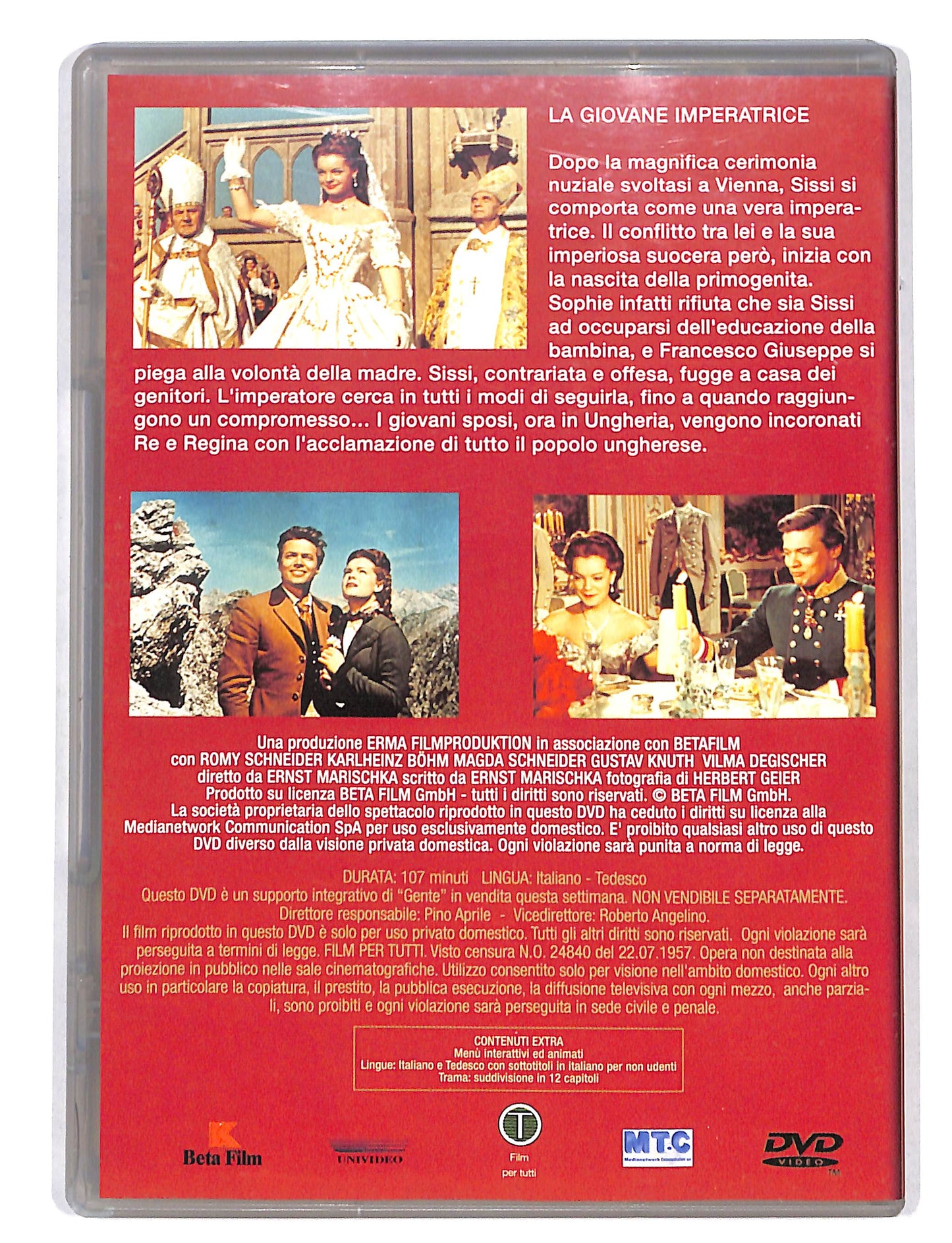 EBOND La giovane Imperatrice Sissi vol.2 EDITORIALE DVD DB667153