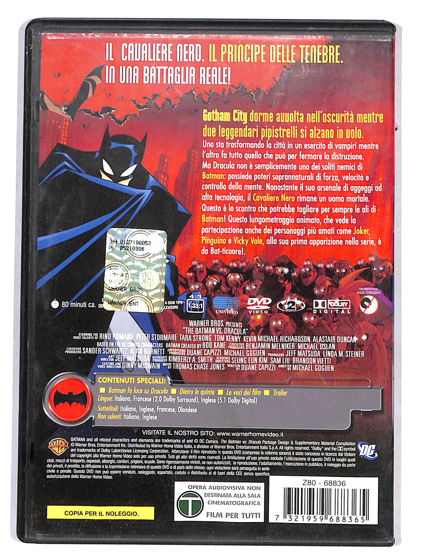 EBOND Batman contro Dracula NOLEGGIO DVD DB667154