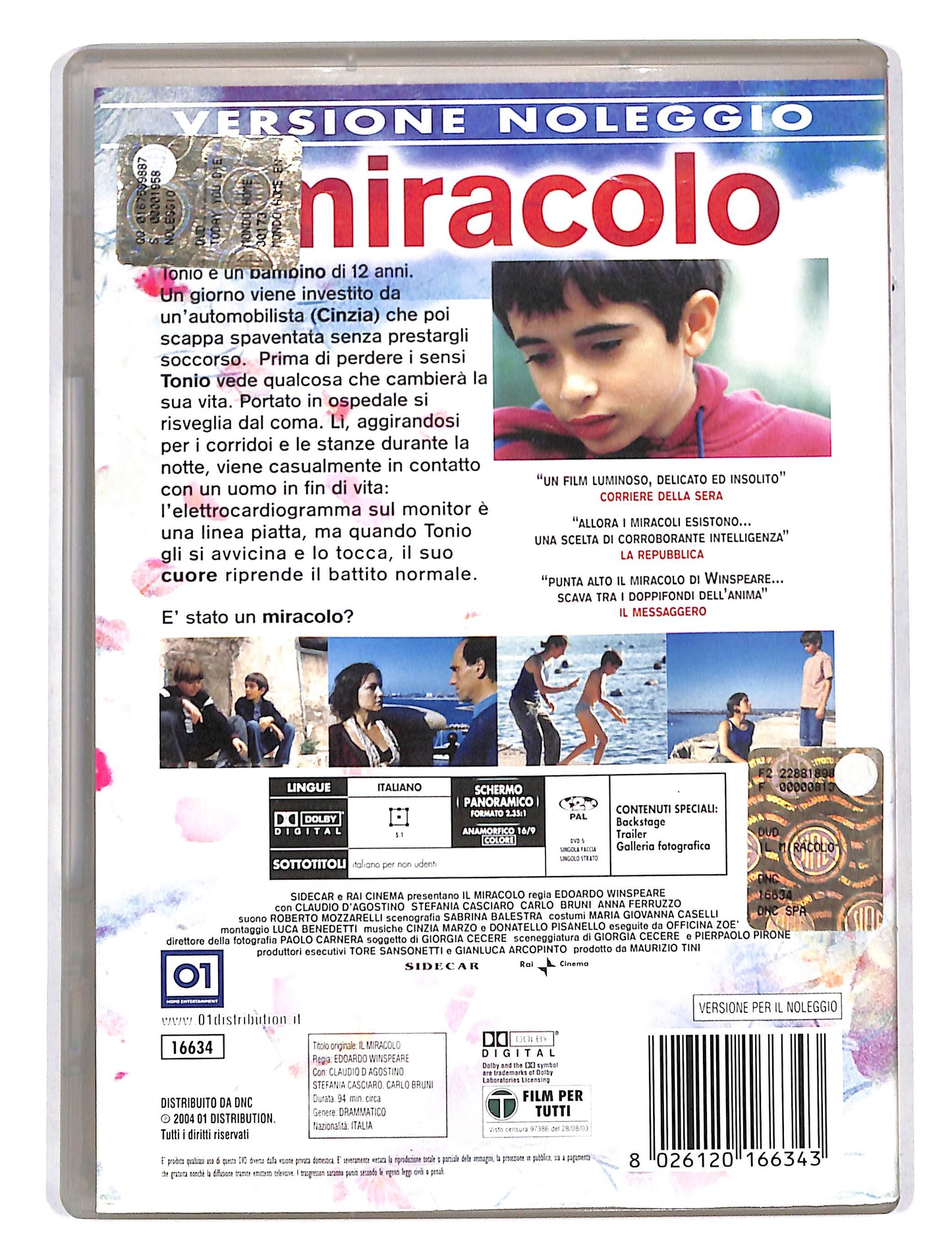 EBOND Il Miracolo NOLEGGIO DVD DB667159