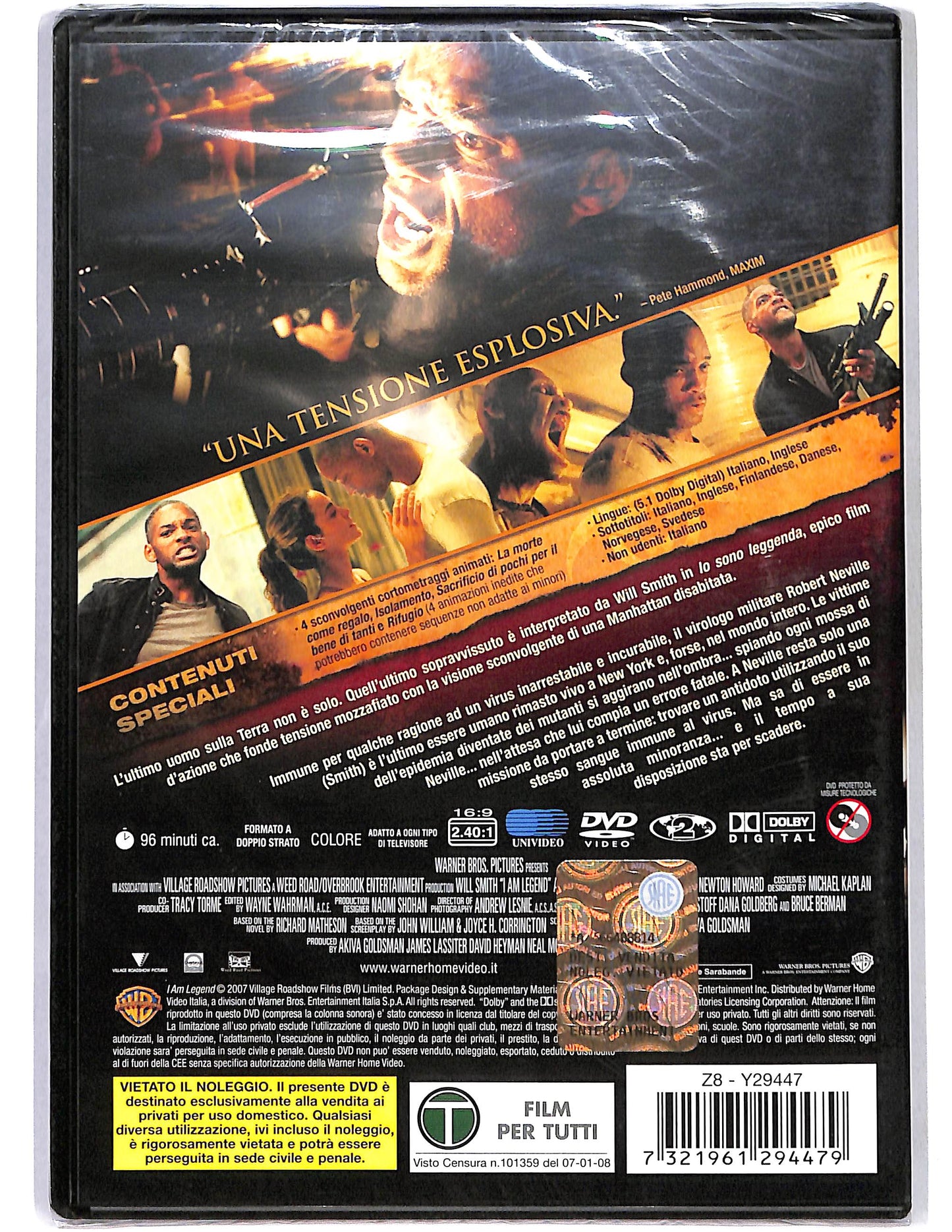 EBOND Io sono Leggenda DVD DB667235