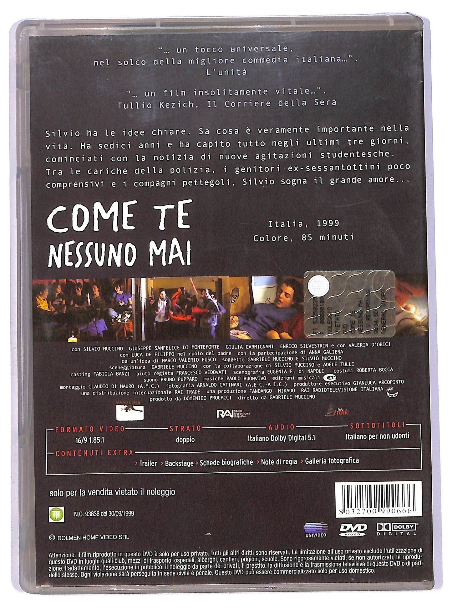 EBOND Come te nessuno mai DVD DB667407