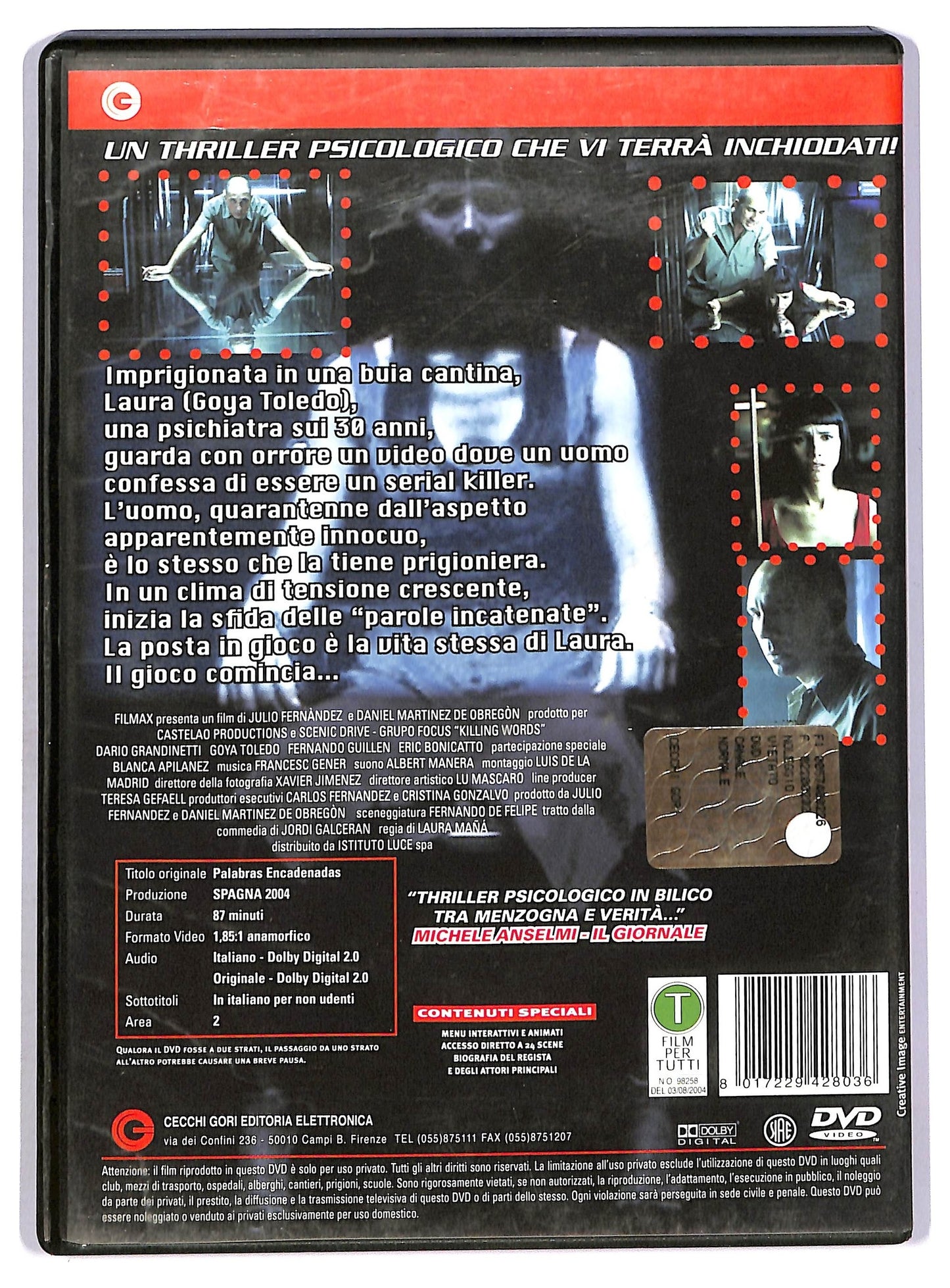 EBOND Killing Words - Parole Assassine DVD DB667603