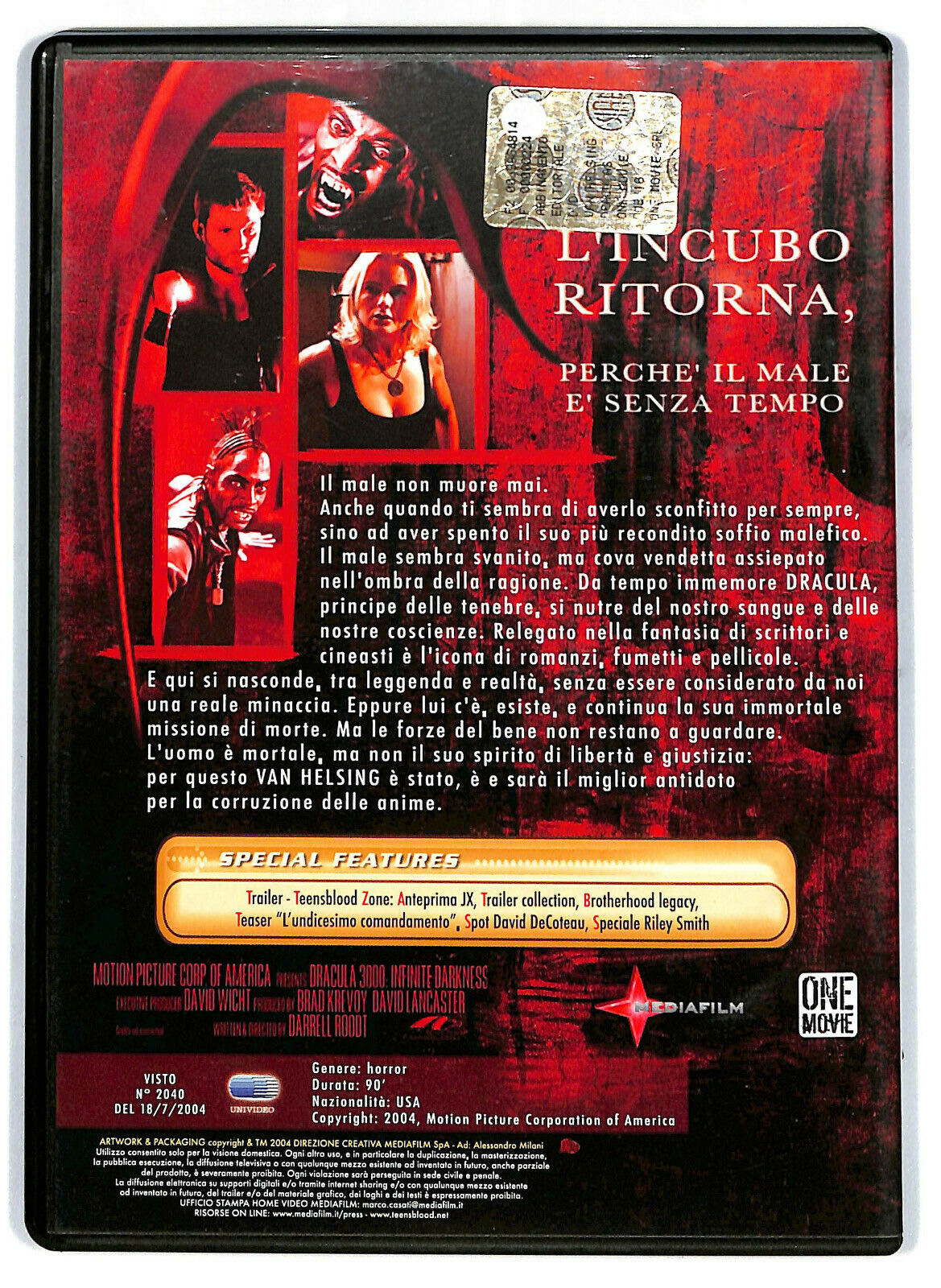 EBOND Van Helsing - Dracula's Revenge DVD DB667628