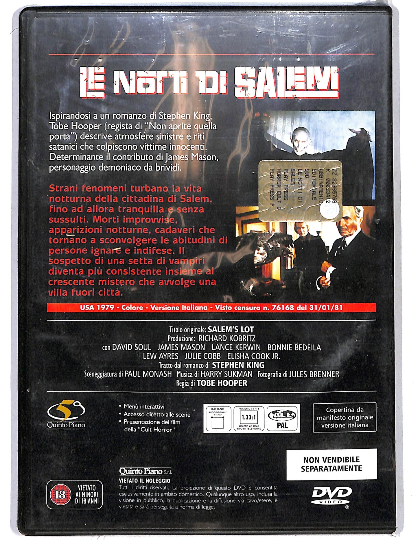 EBOND Le notti di Salem EDITORIALE DVD DB667642