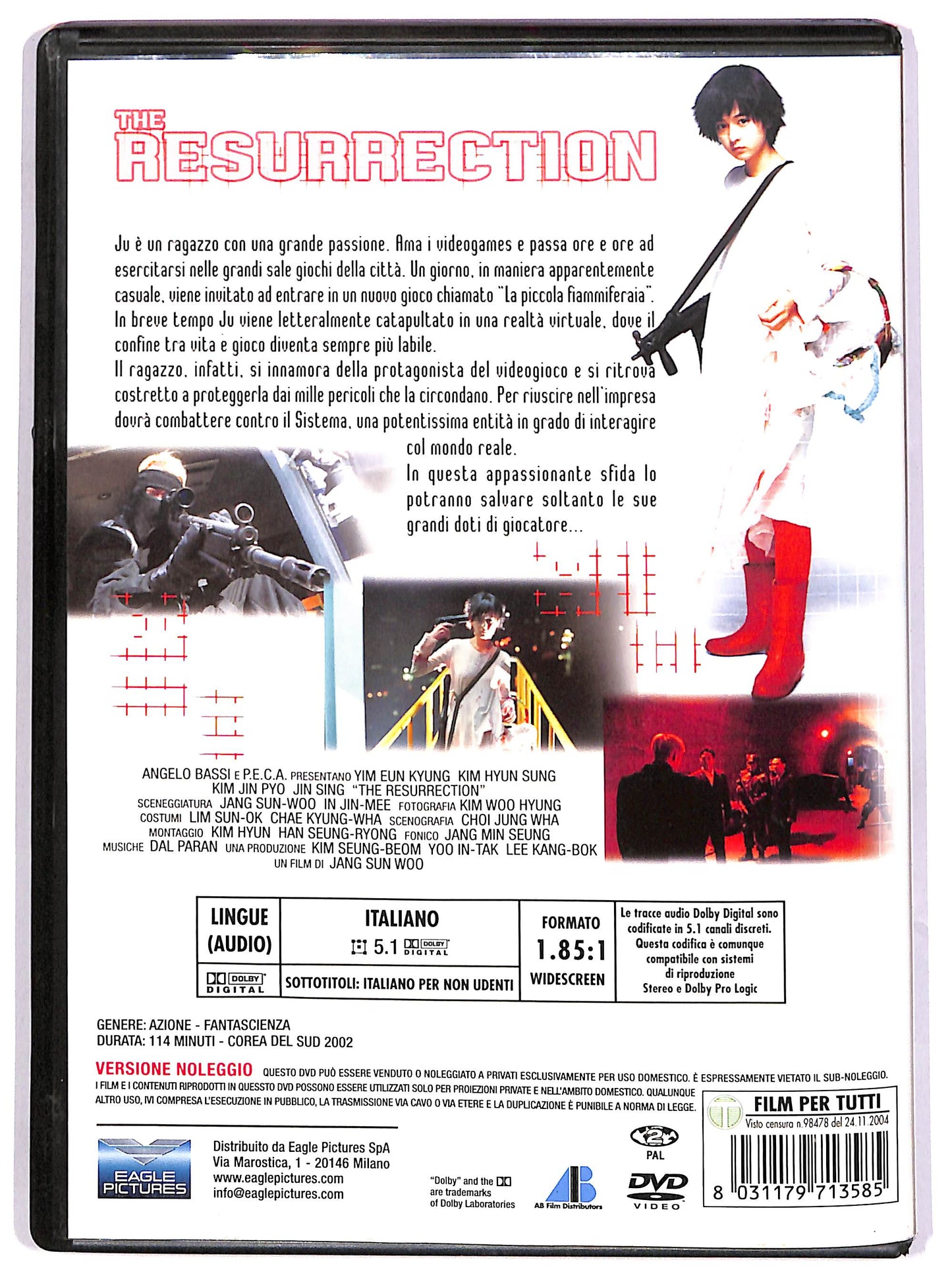 EBOND The Resurrection NOLEGGIO DVD DB667653