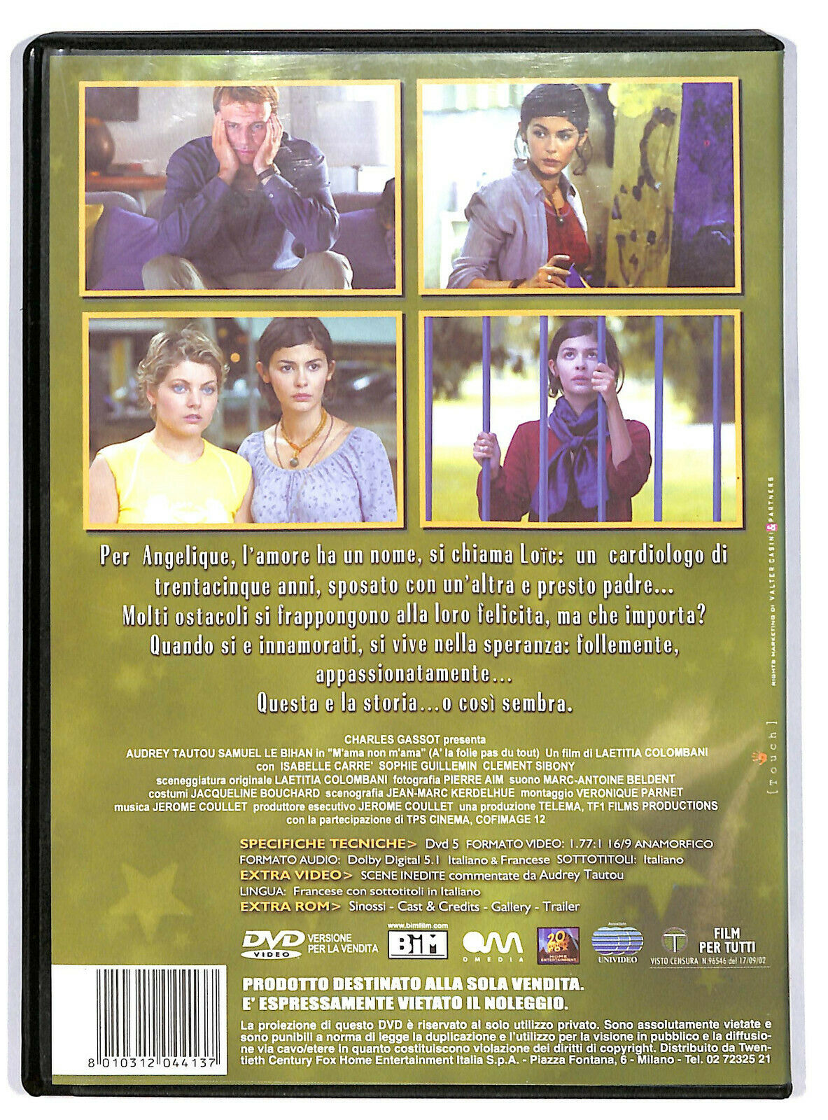 EBOND Ebondm'ama Non M'ama DVD DB667659