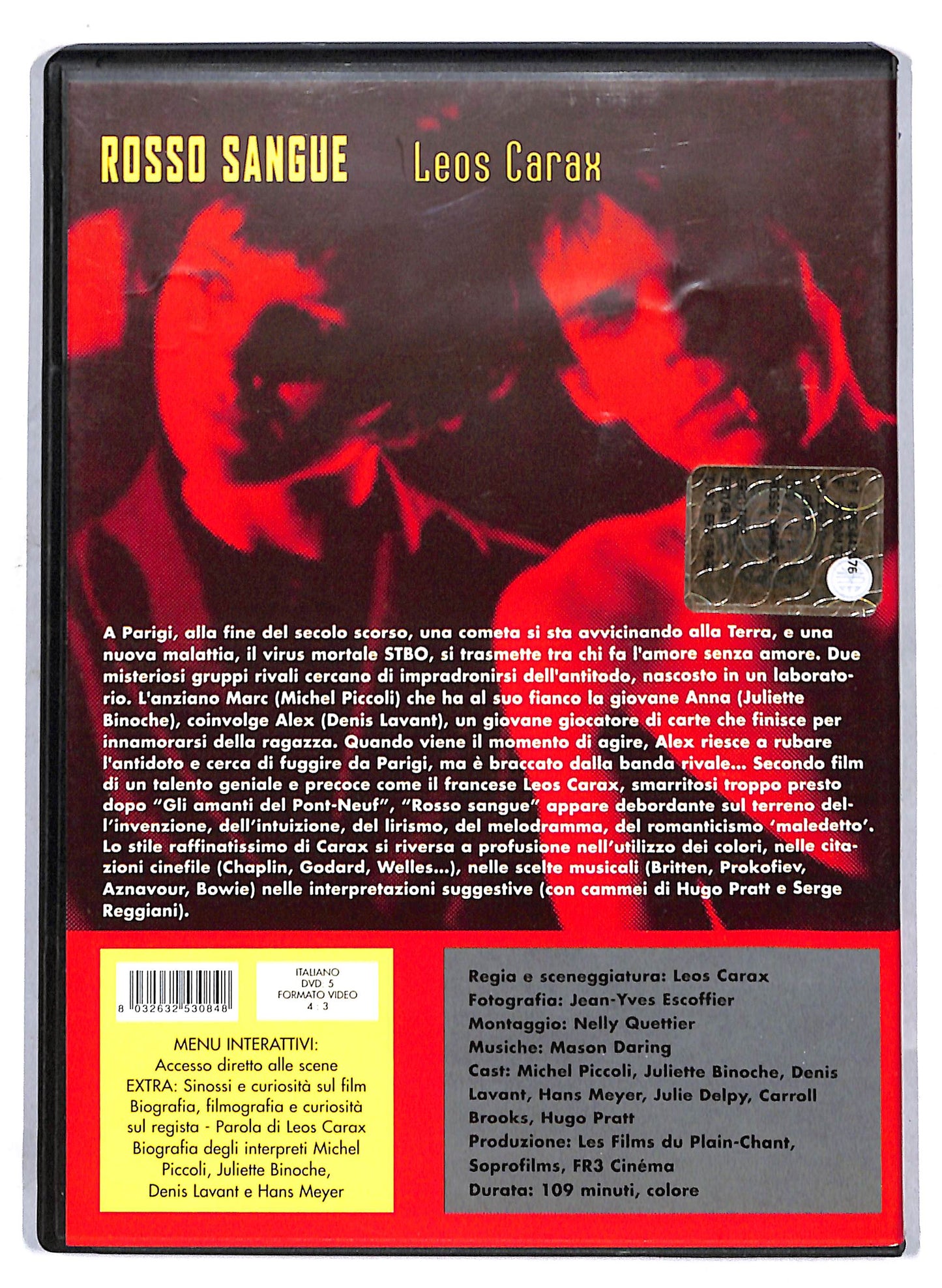 EBOND Rosso sangue DVD DB667803