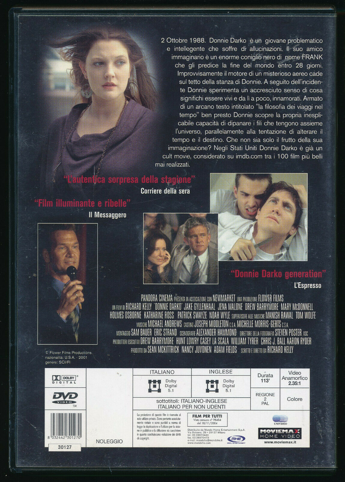 EBOND Donnie Darko Ex Noleggio DVD DB668116
