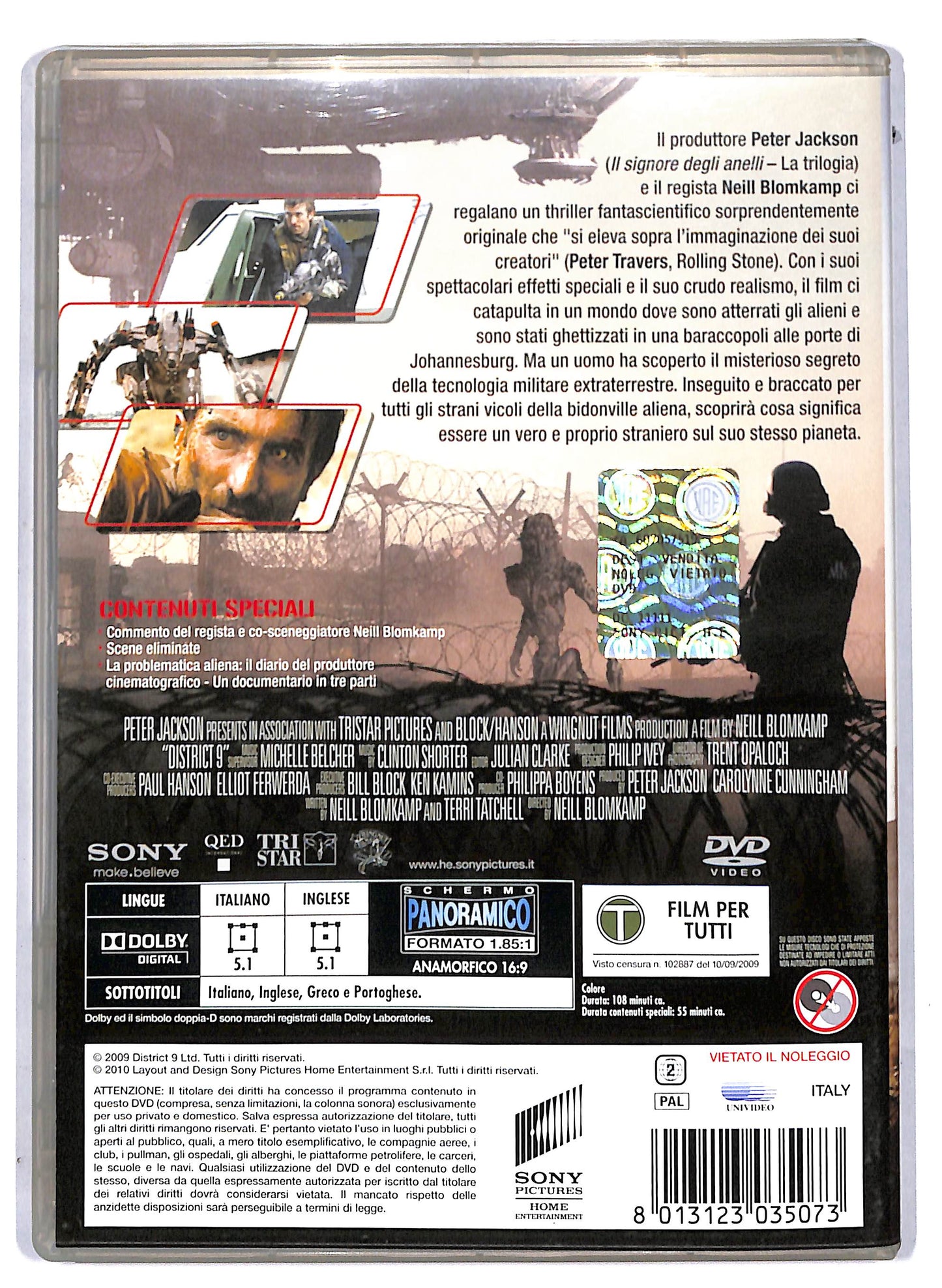 EBOND District 9 DVD DB668127