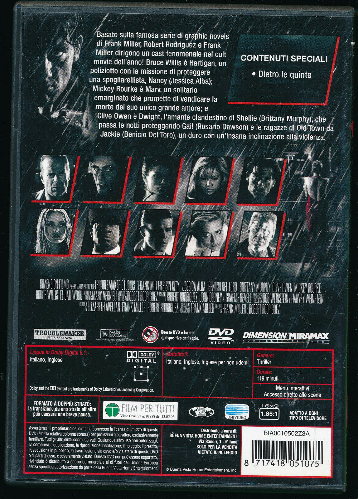 EBOND Sin City DVD DB668209