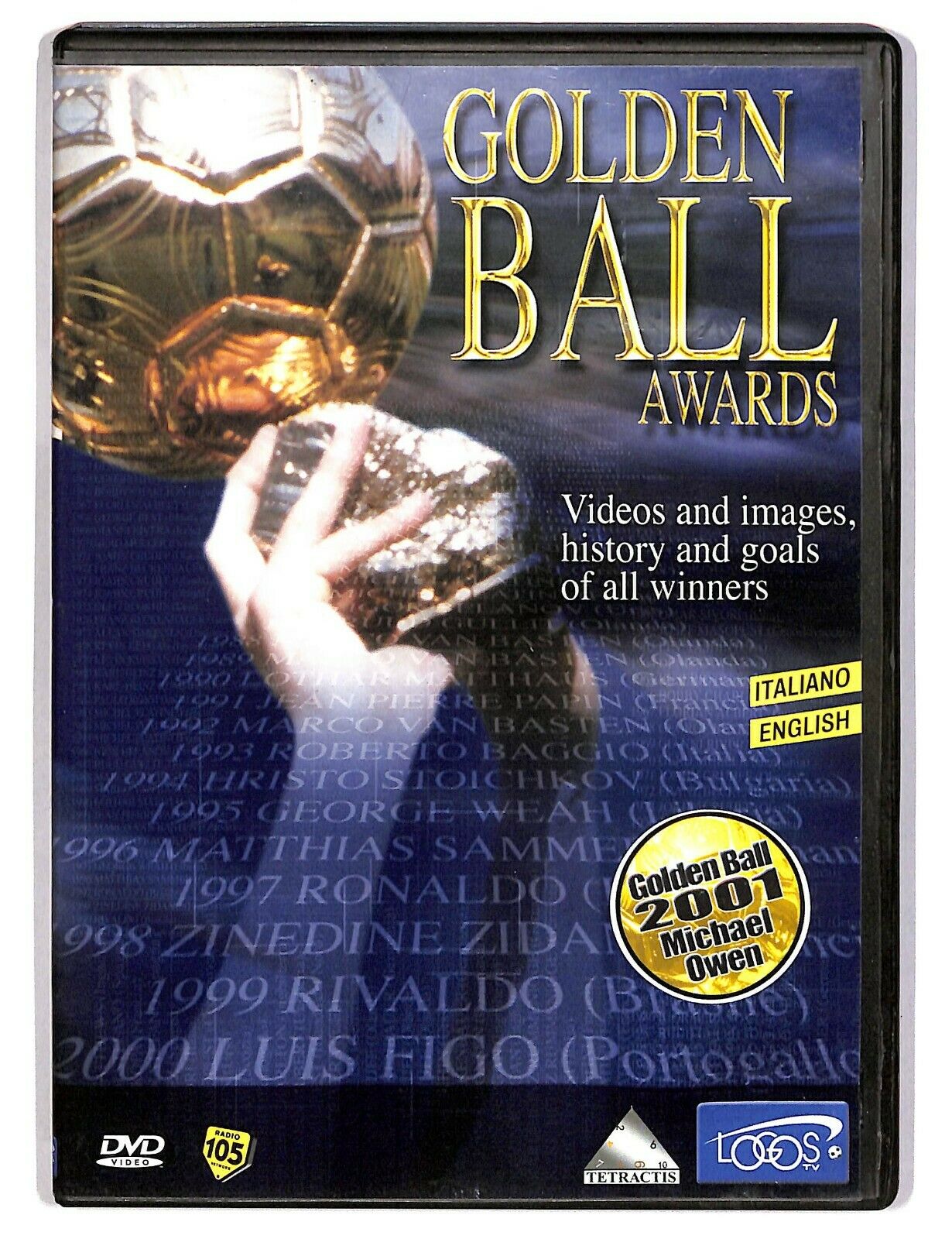 EBOND Golden Ball Awards. Michel Owen (2001) DVD DB668604