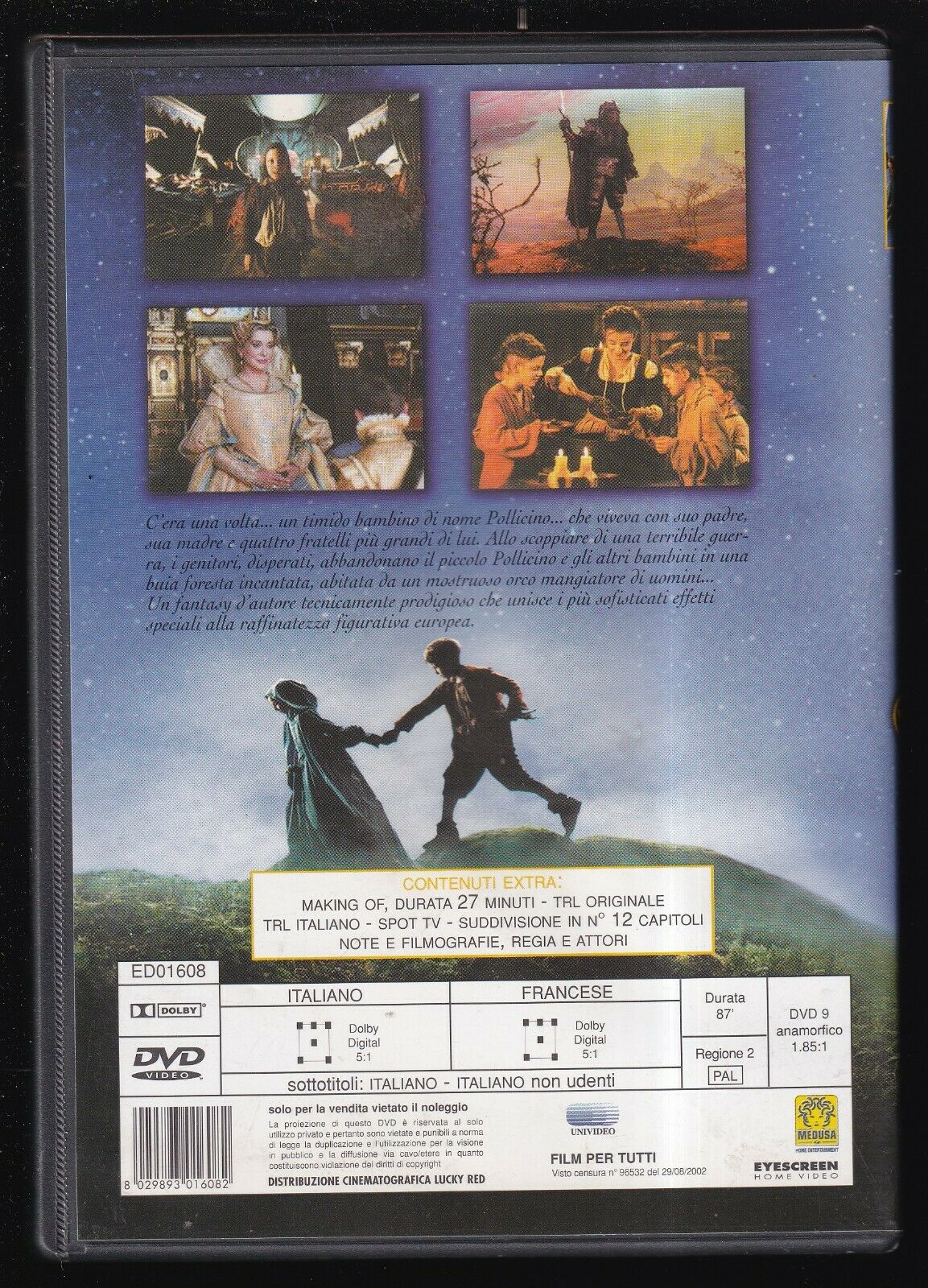 EBOND Pollicino (2001) NOLEGGIO DVD DB668815
