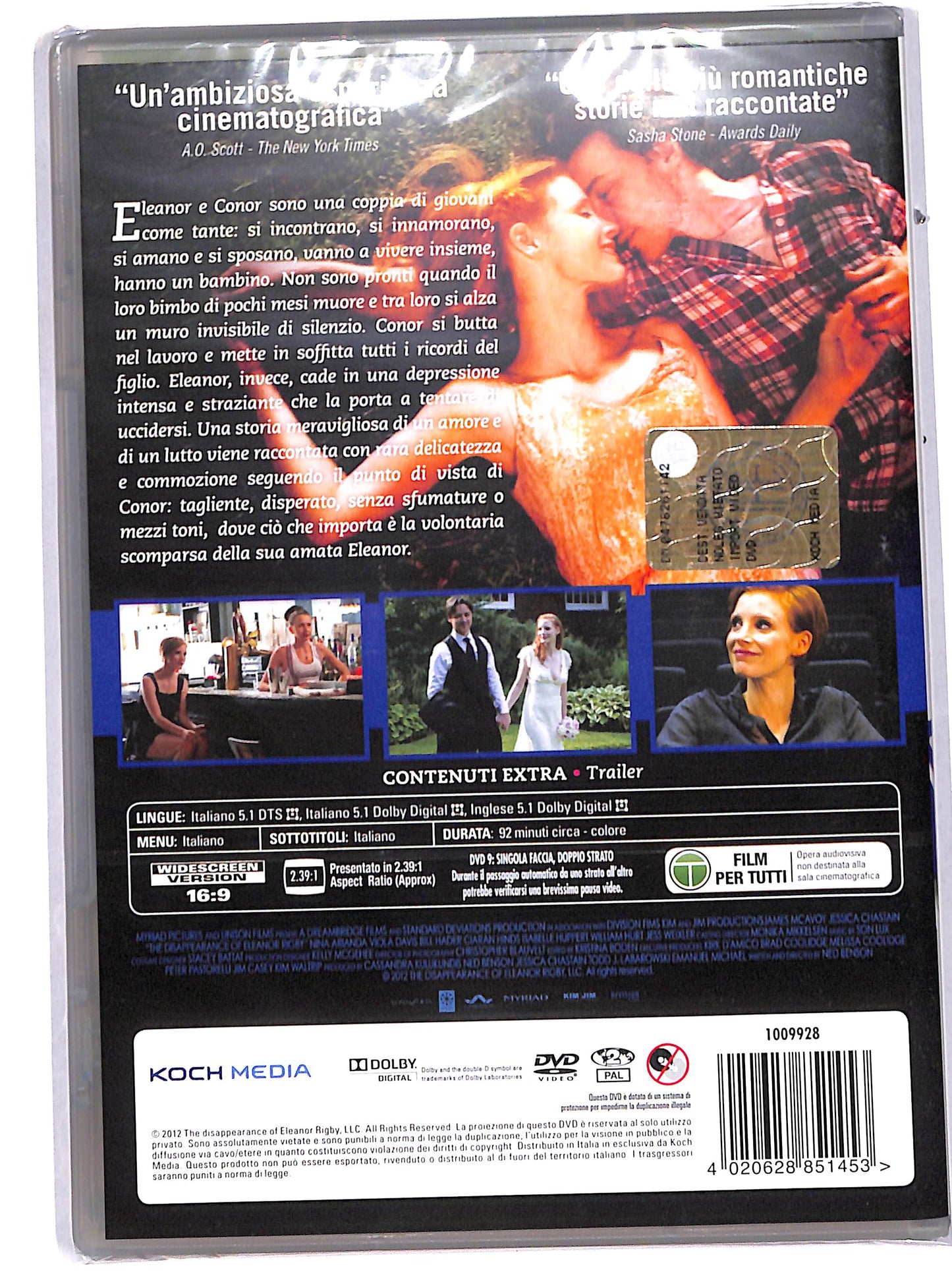 EBOND La scomparsa di Eleanor Rigby DVD DB669126