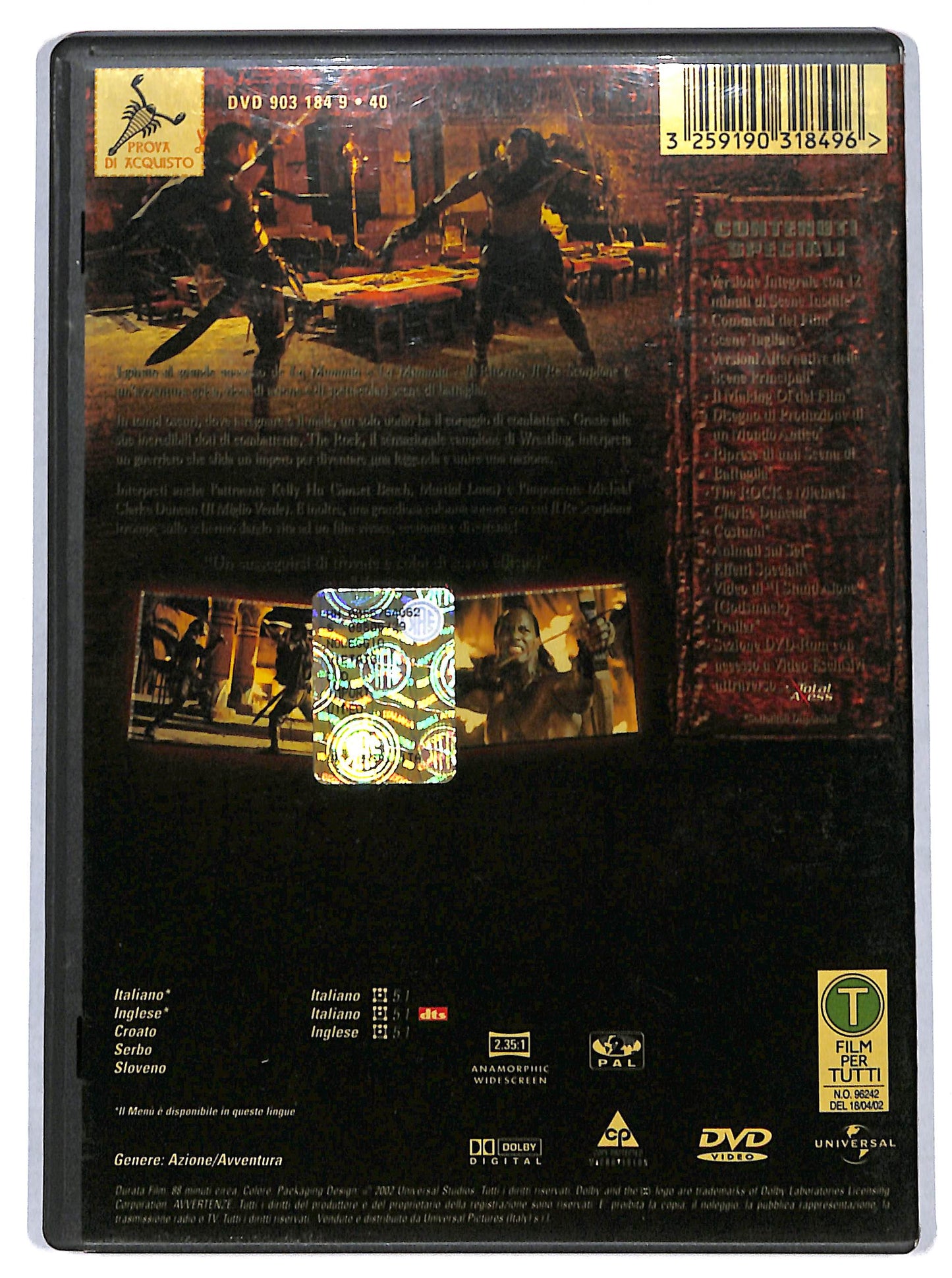 EBOND il re scorpione DVD DB669324