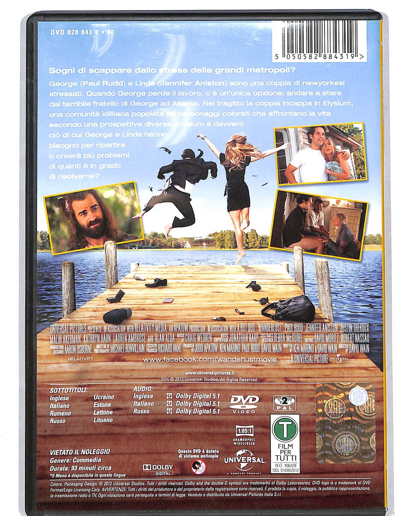 EBOND Nudi e felici DVD DB669328