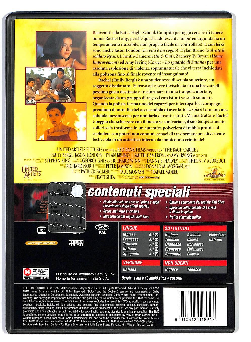 EBOND Carrie 2 DVD DB669353