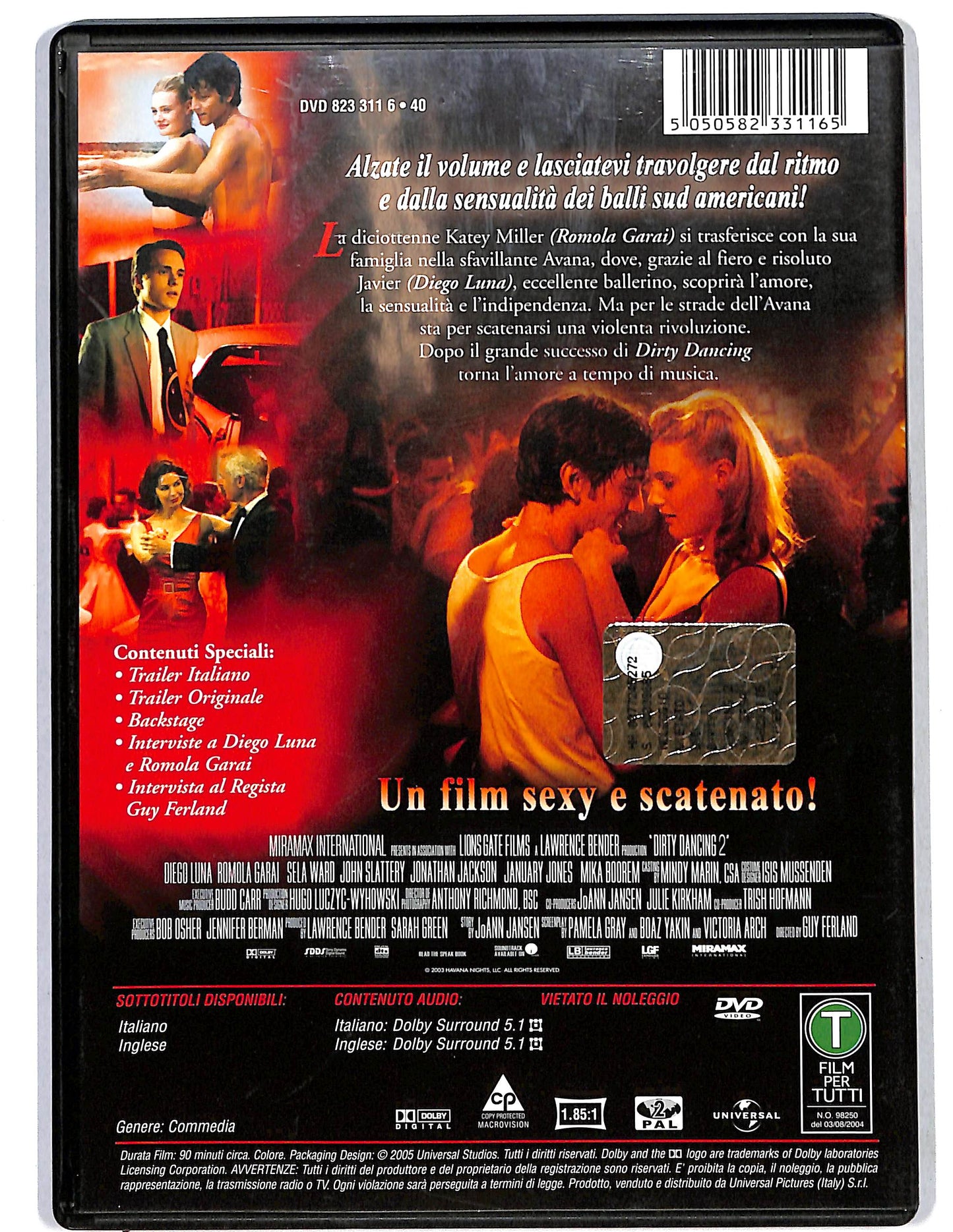 EBOND dirty dancing 2 DVD DB669624