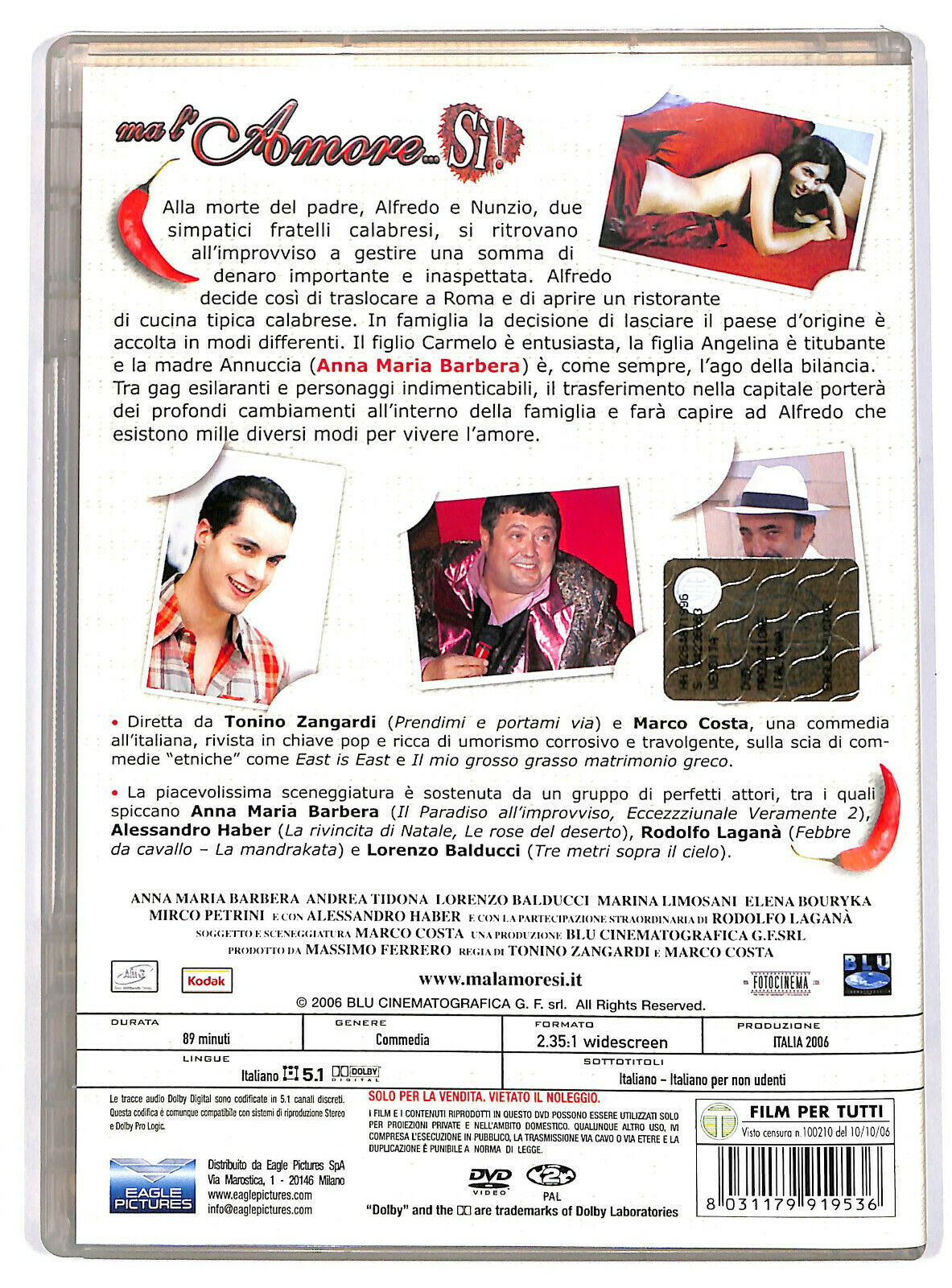EBOND Ma L'amore... Si! DVD DB669925