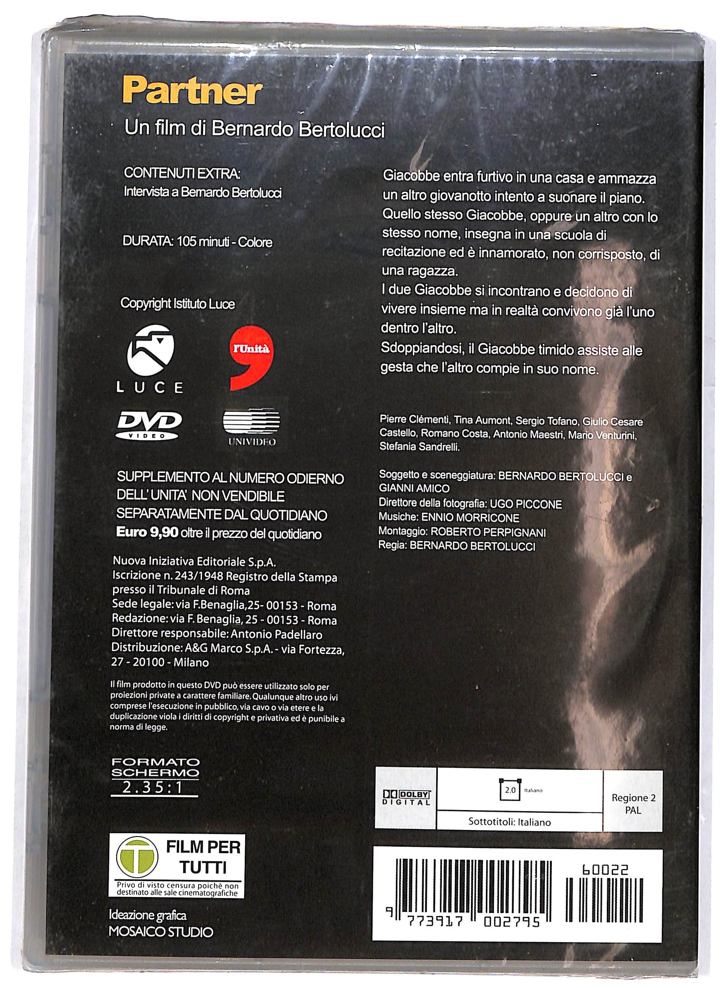 EBOND Partner (film 1968) EDITORIALE DVD DB669940